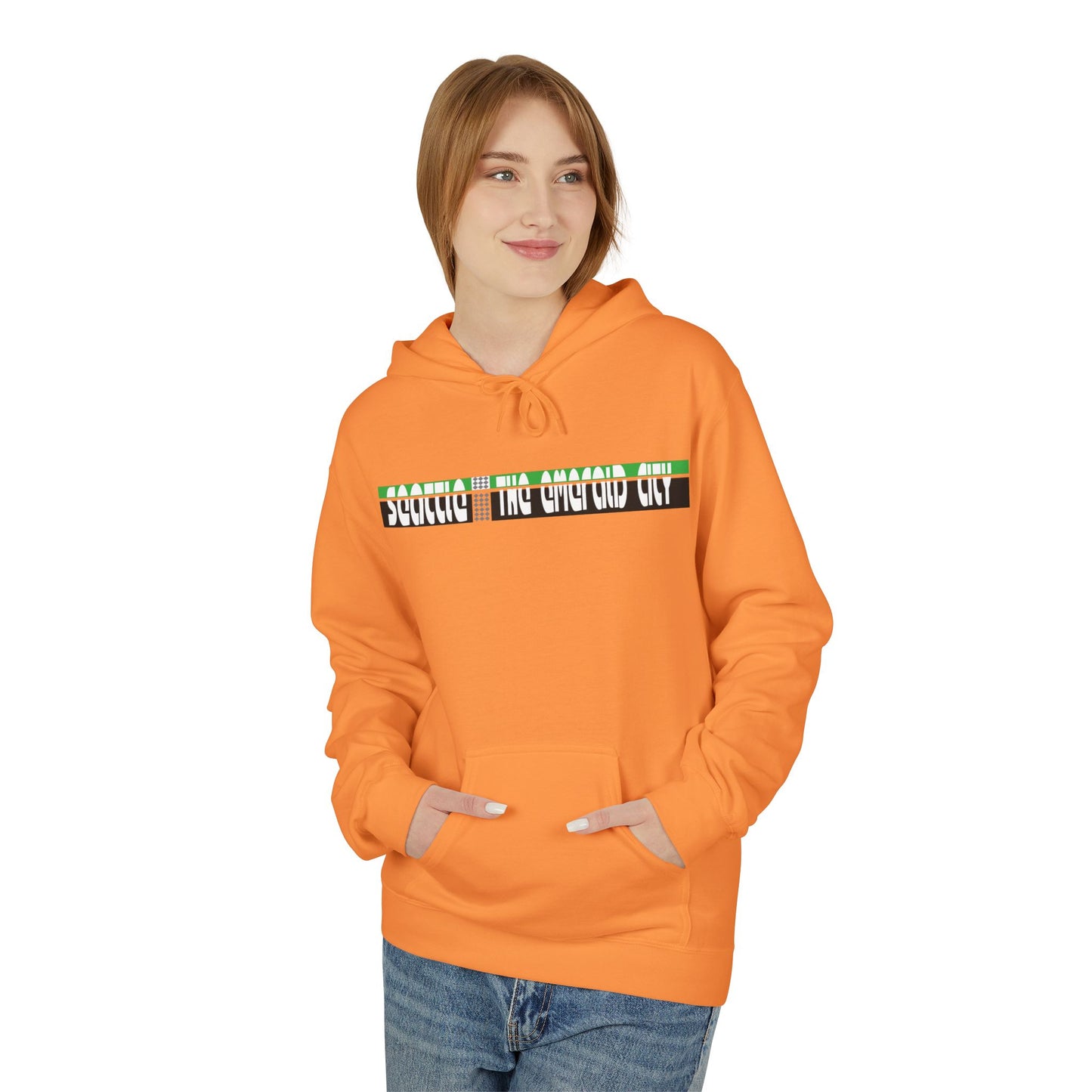 Unisex Midweight Softstyle Fleece Hoodie | OKEYCITY