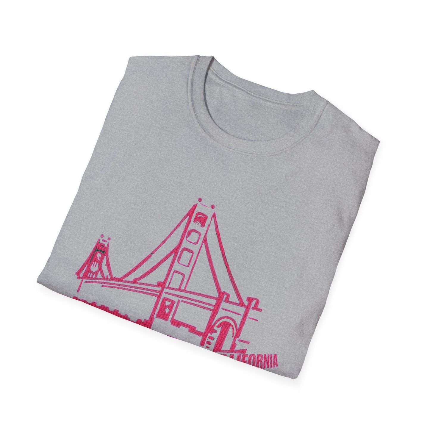 Unisex Softstyle T-Shirt with San Francisco Design | OKEYCITY