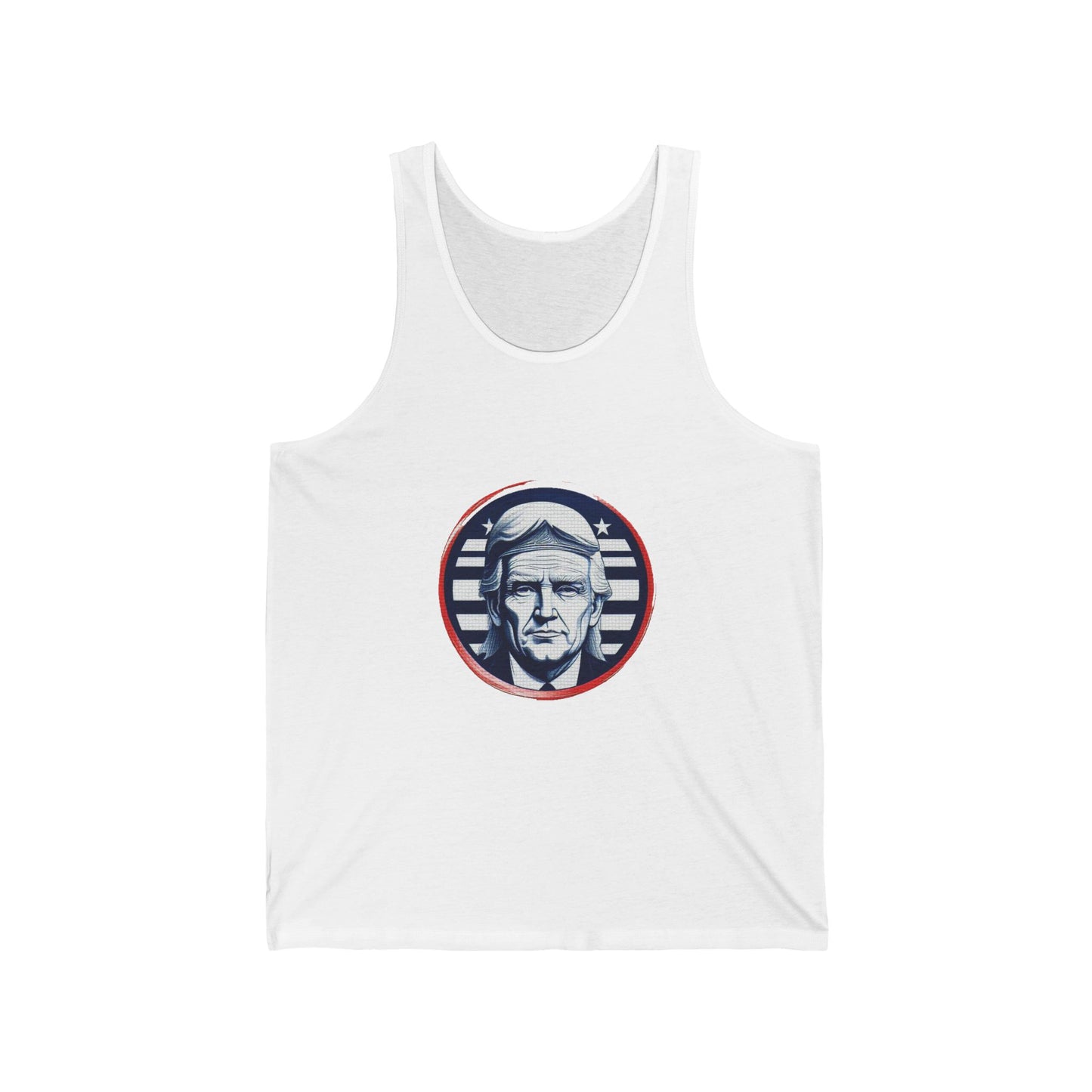 Unisex Jersey Tank with trump Design | OKEYCITY