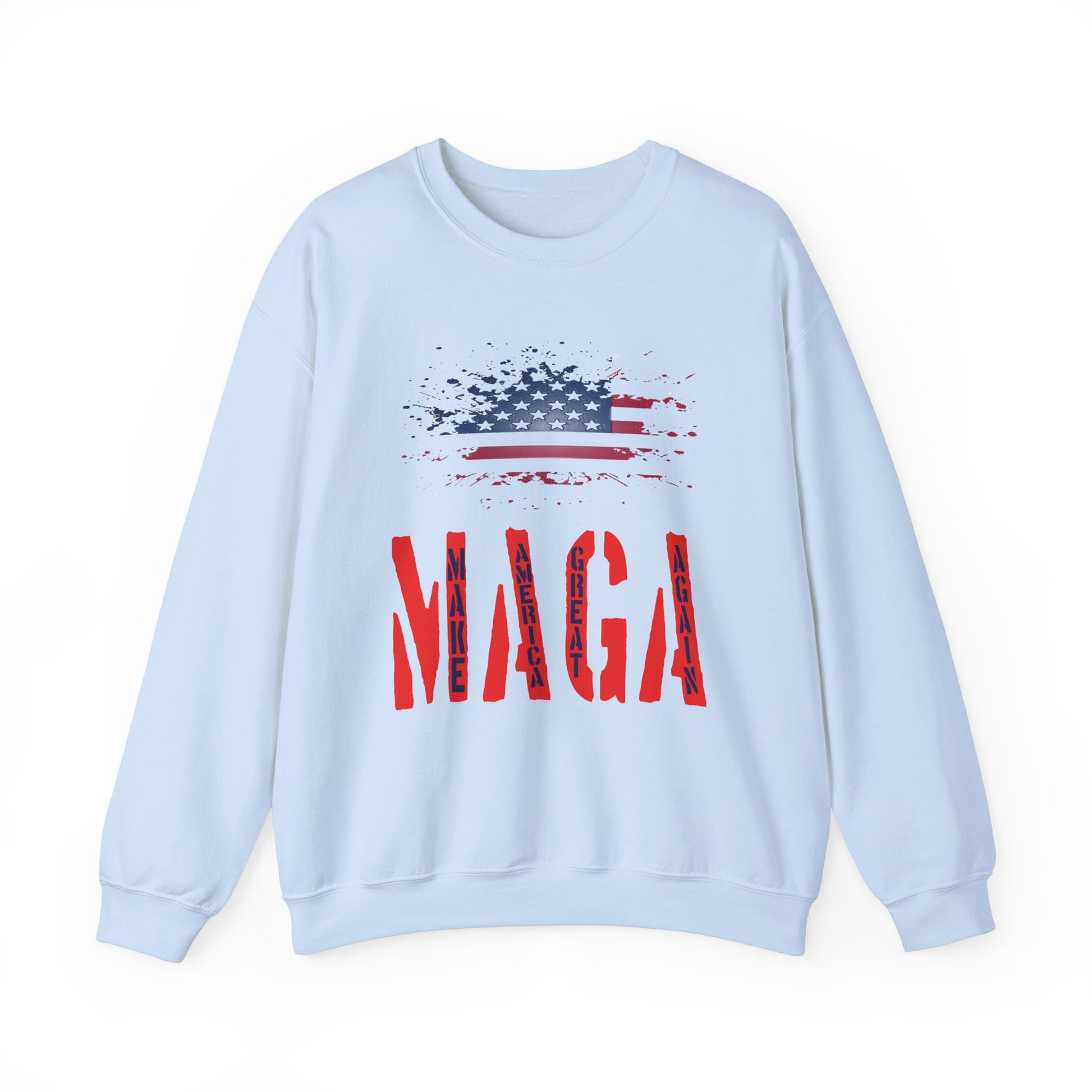 Unisex Heavy Blend™ Crewneck Sweatshirt with Election 2024 USA , MAGA Design | OKEYCITY