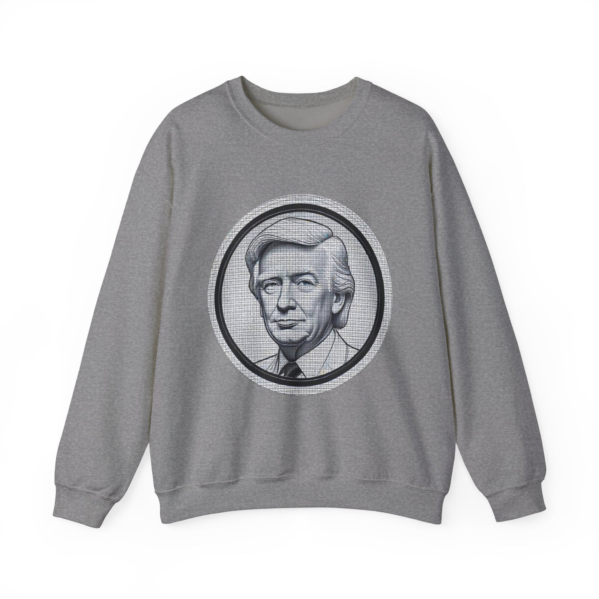 Unisex Heavy Blend™ Crewneck Sweatshirt trump Design | OKEYCITY