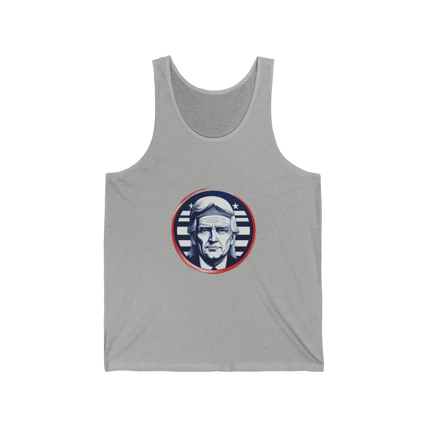 Unisex Jersey Tank with trump Design | OKEYCITY