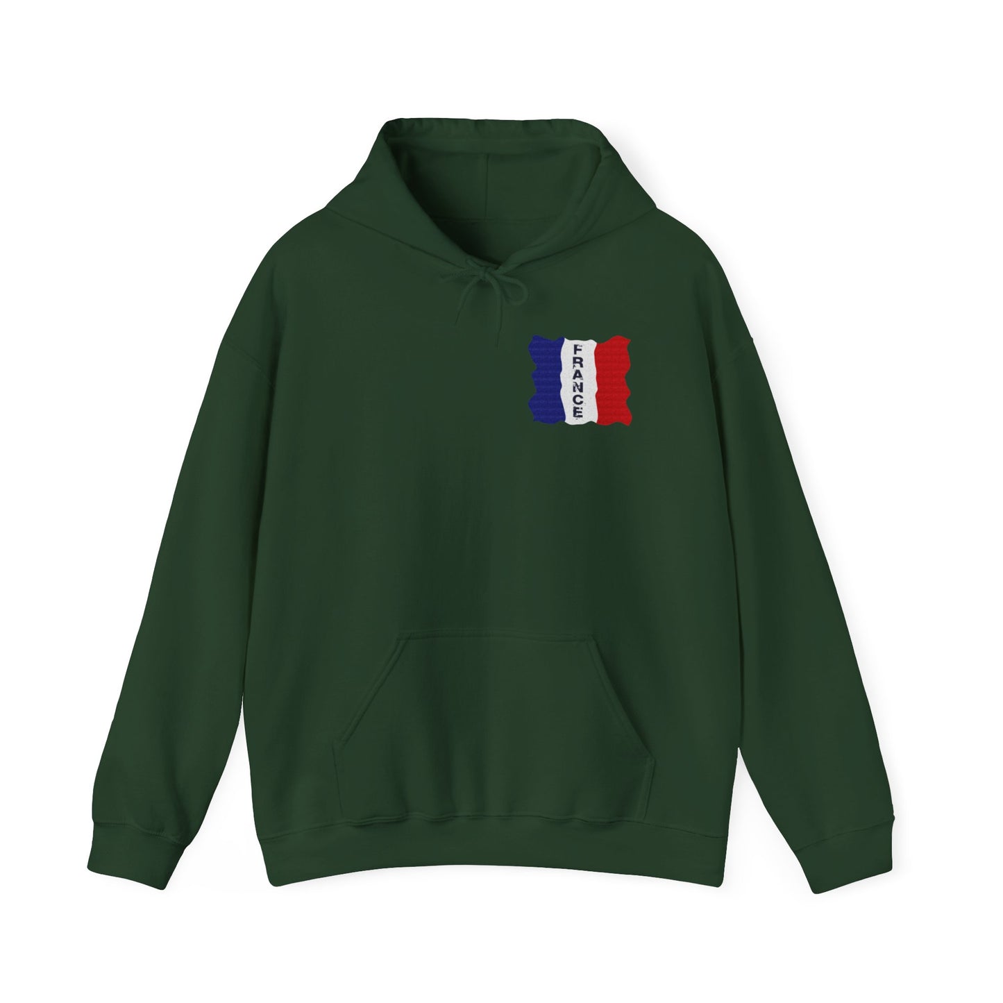 Unisex Heavy Blend™ Hooded Sweatshirt with flag france design | OKEYCITY