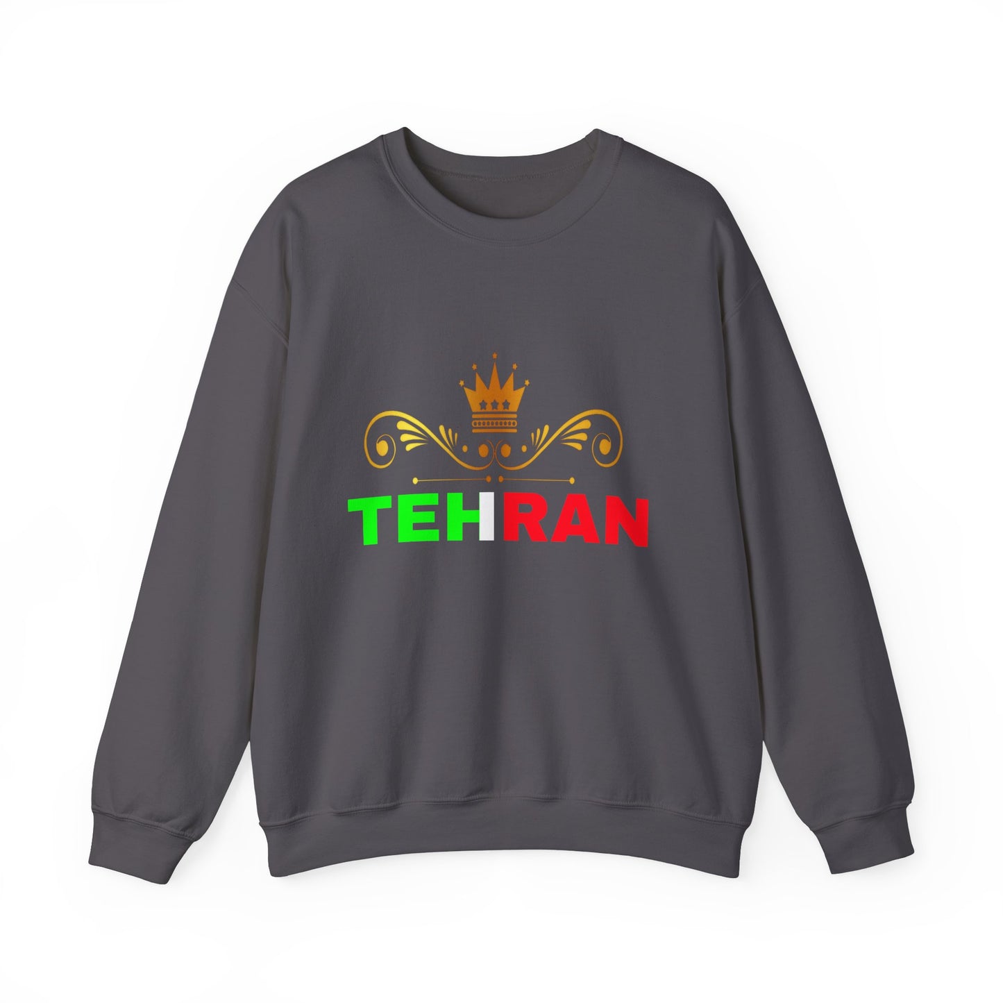 Unisex Heavy Blend™ Crewneck Sweatshirt With Tehran Design | OKEYCITY