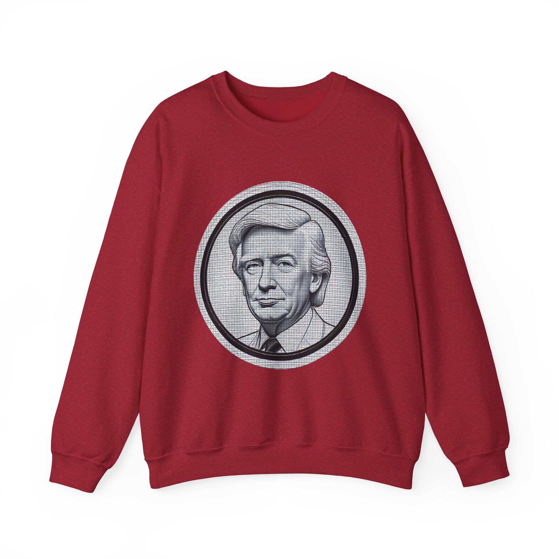 Unisex Heavy Blend™ Crewneck Sweatshirt trump Design | OKEYCITY