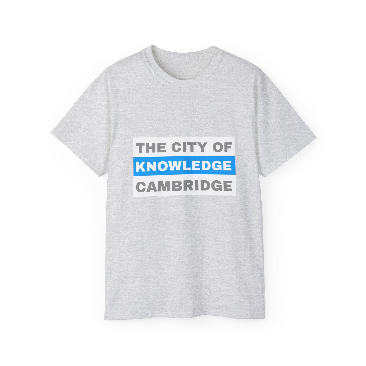 Unisex Ultra Cotton Tee with cambridge city Design | OKEYCITY