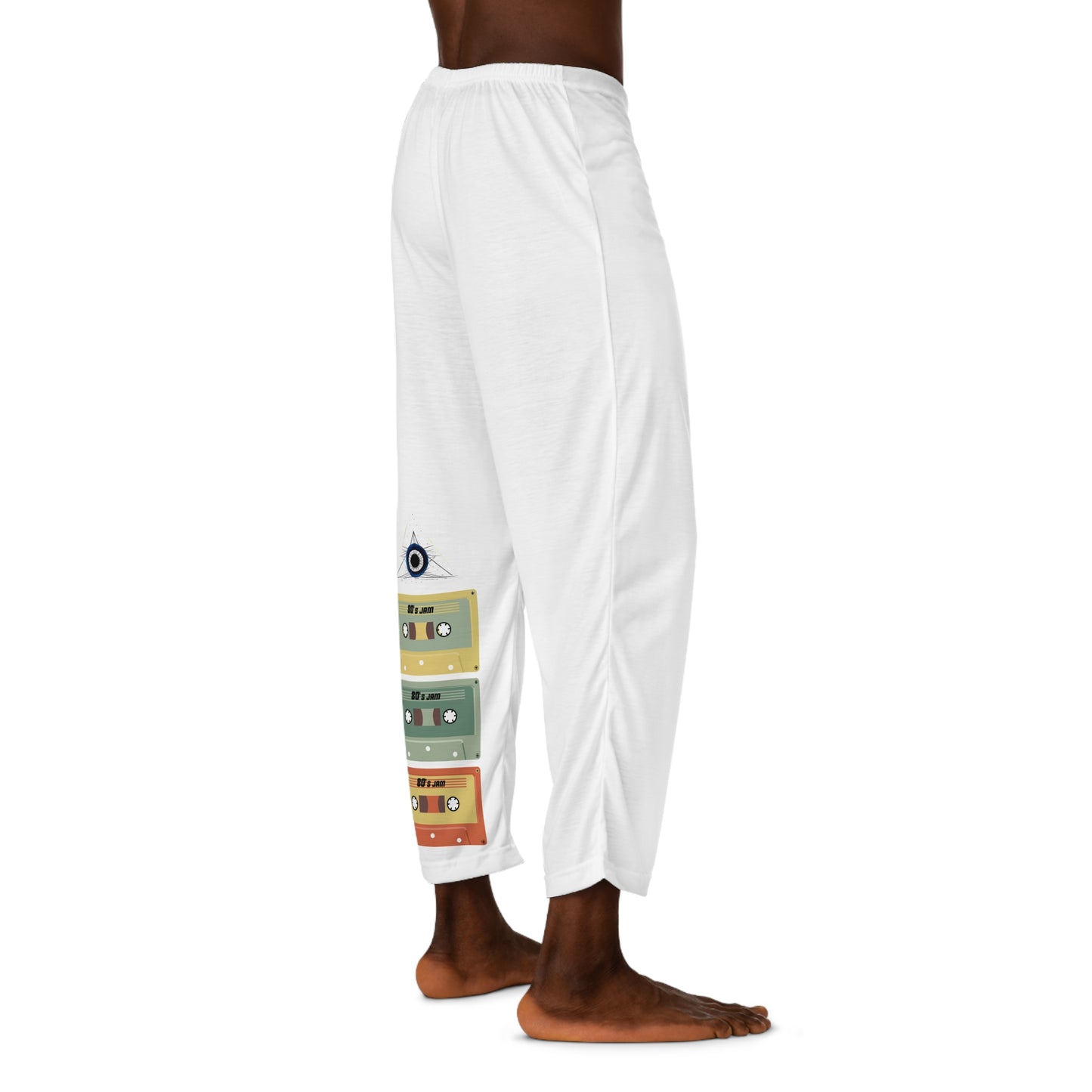 Men's Pajama Pants with vintage shapes | OKEYCITY