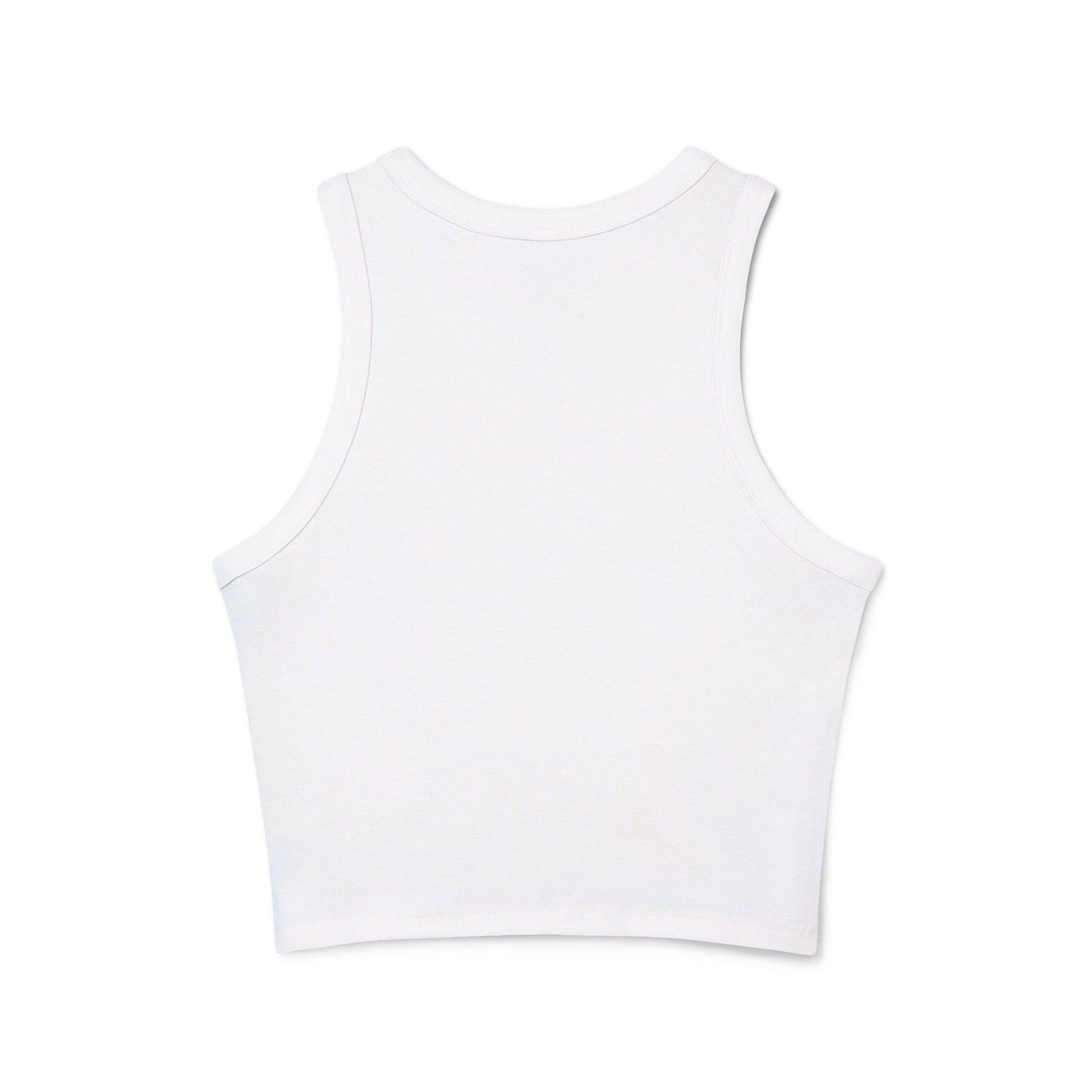 Women's Micro Rib Racer Tank Top | OKEYCITY