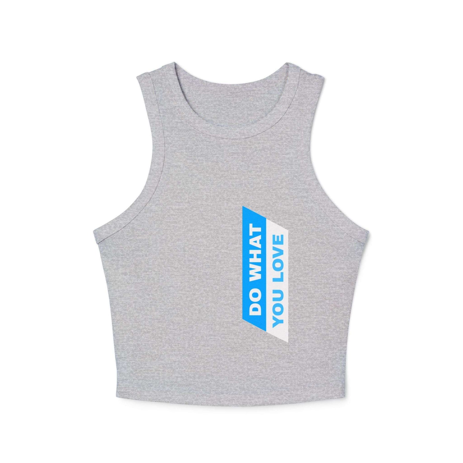 Women's Micro Rib Racer Tank Top | OKEYCITY