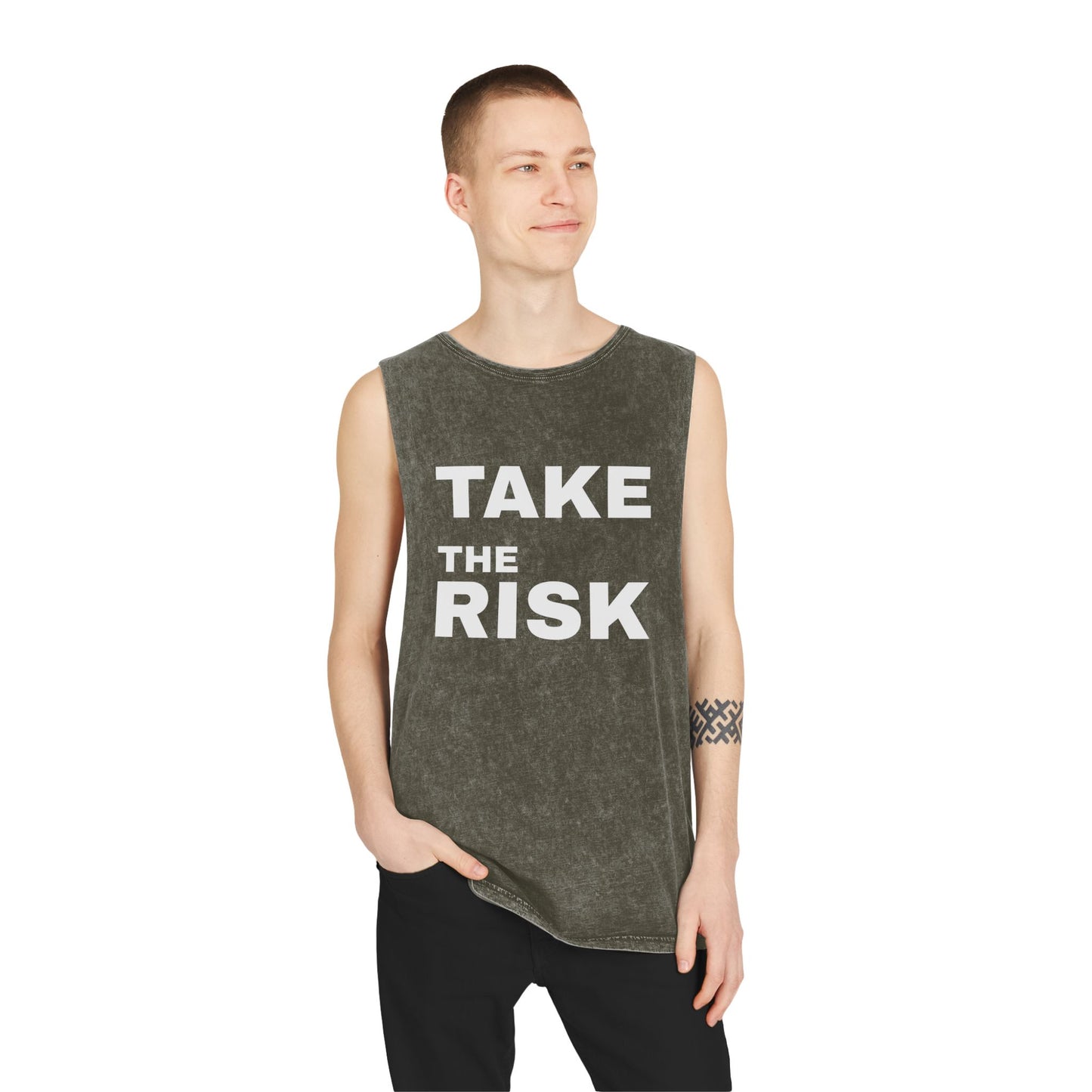 Unisex Stonewash Tank Top | OKEYCITY