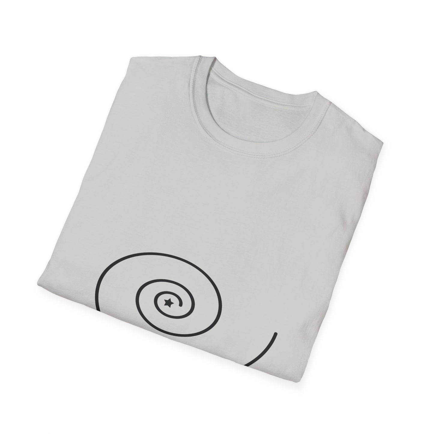 Unisex Softstyle T-Shirt With the golden ratio design | OKEYCITY