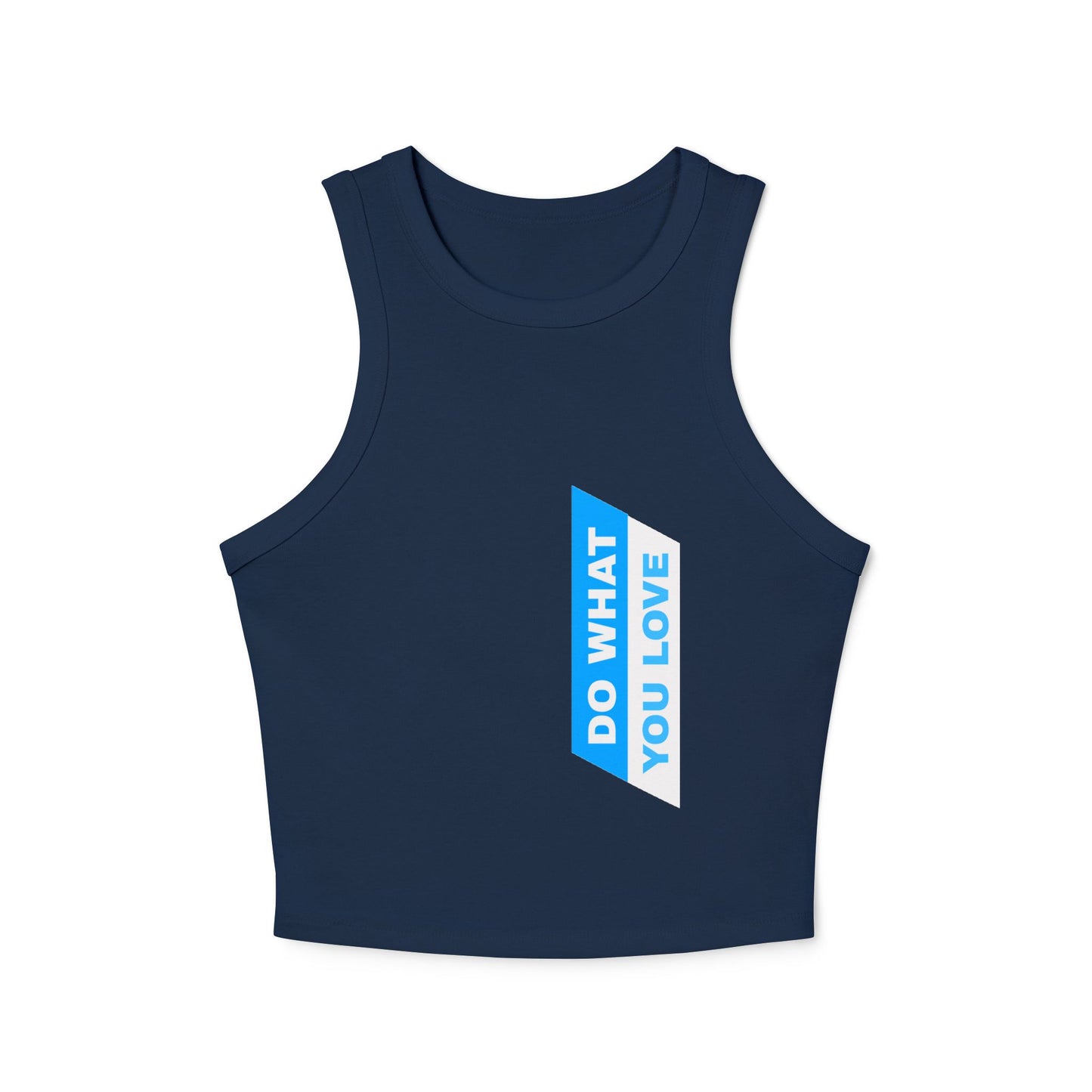 Women's Micro Rib Racer Tank Top | OKEYCITY