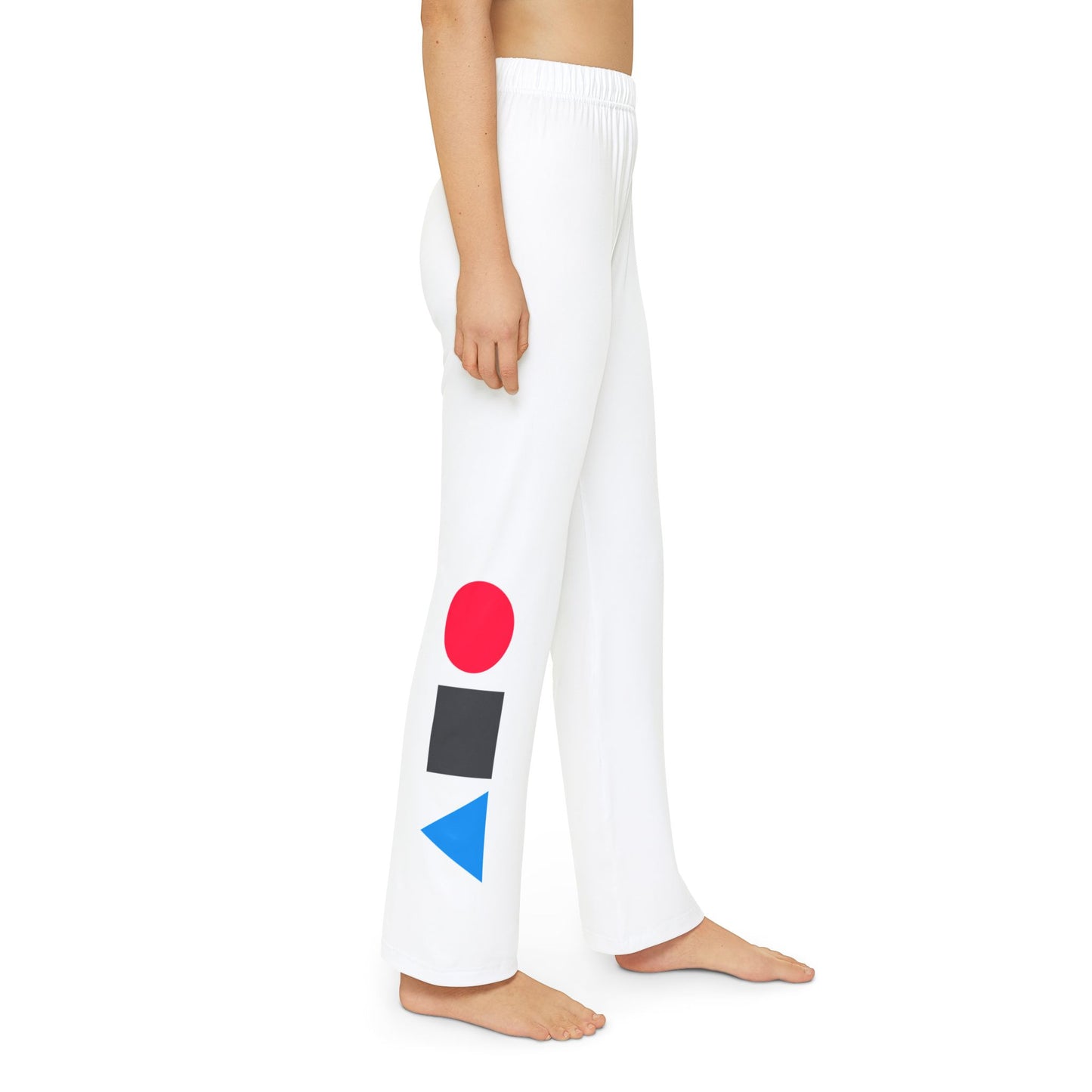 Kids Pajama Pants (AOP) With Geometric shapes Desighn | OKEYCITY