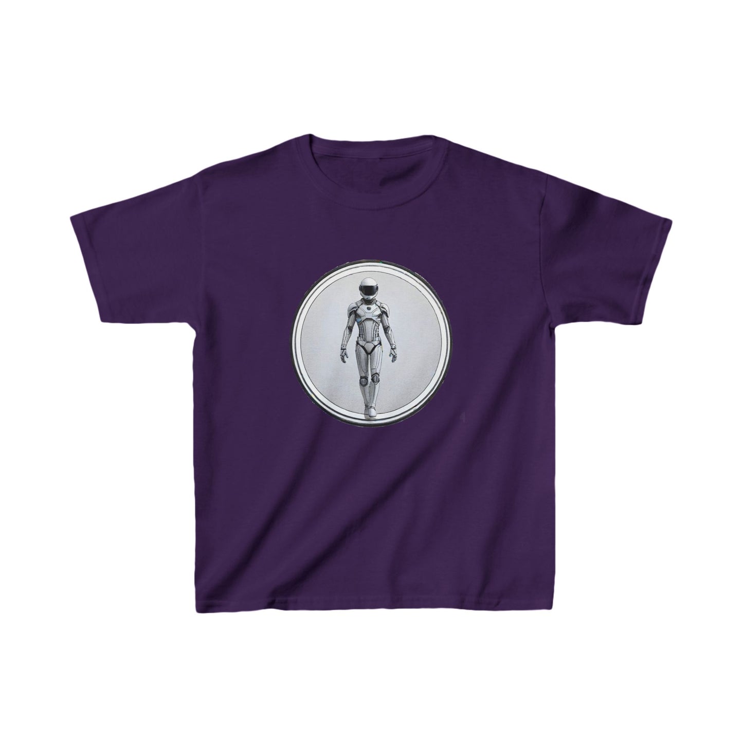 Kids Heavy Cotton™ Tee with astronaut design | OKEYCITY