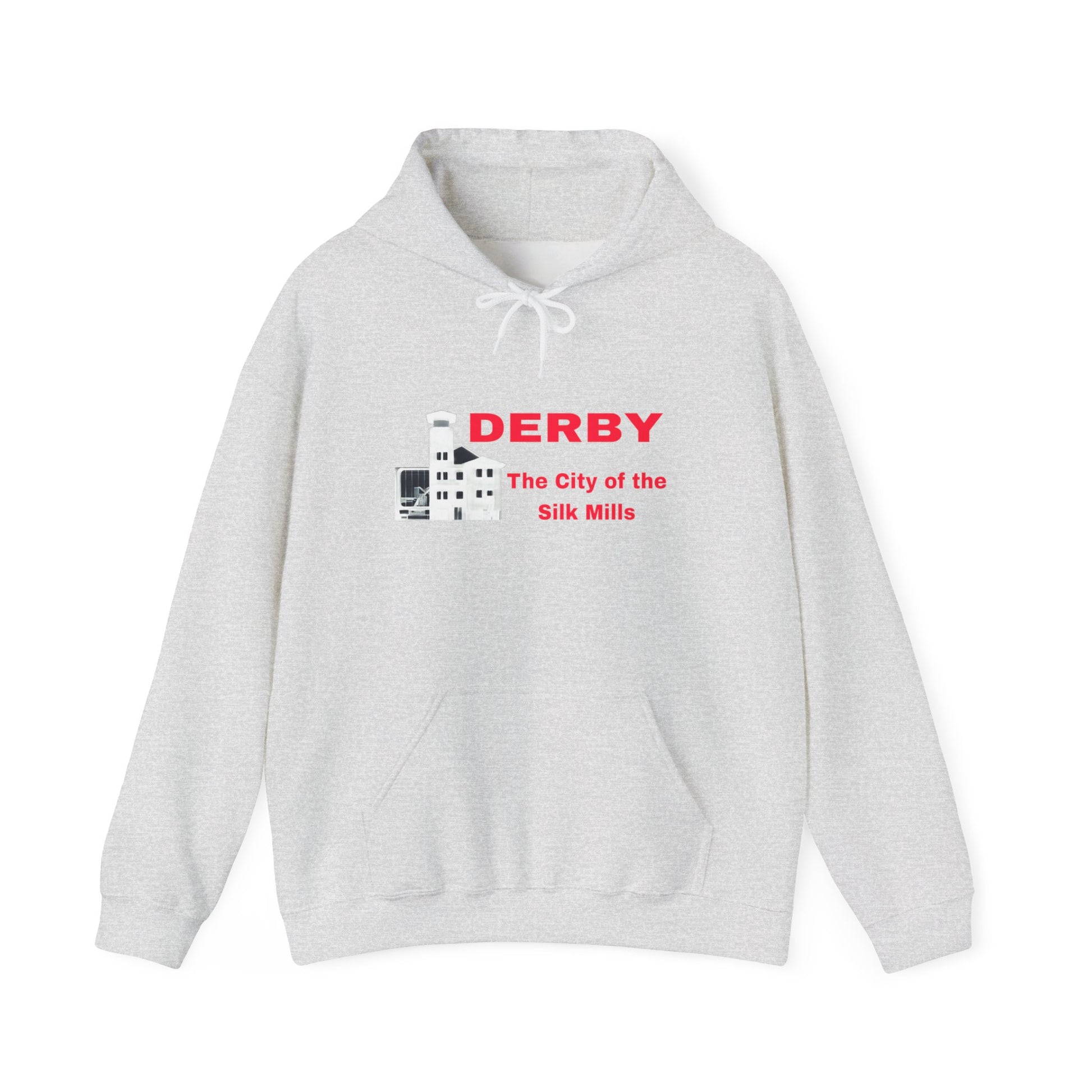 Unisex Heavy Blend™ Hooded Sweatshirt with Derby Design | OKEYCITY