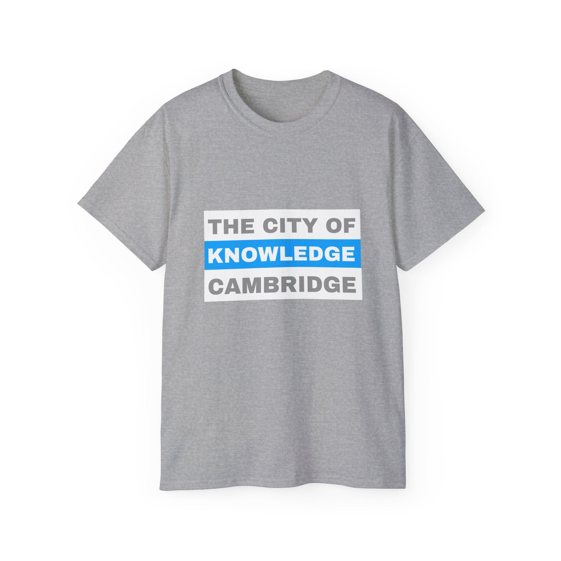 Unisex Ultra Cotton Tee with cambridge city Design | OKEYCITY