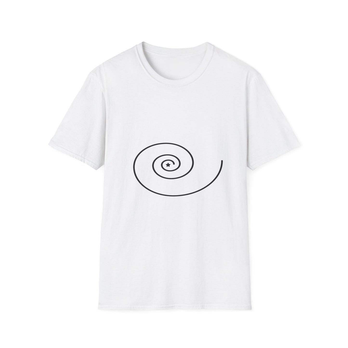 Unisex Softstyle T-Shirt With the golden ratio design | OKEYCITY