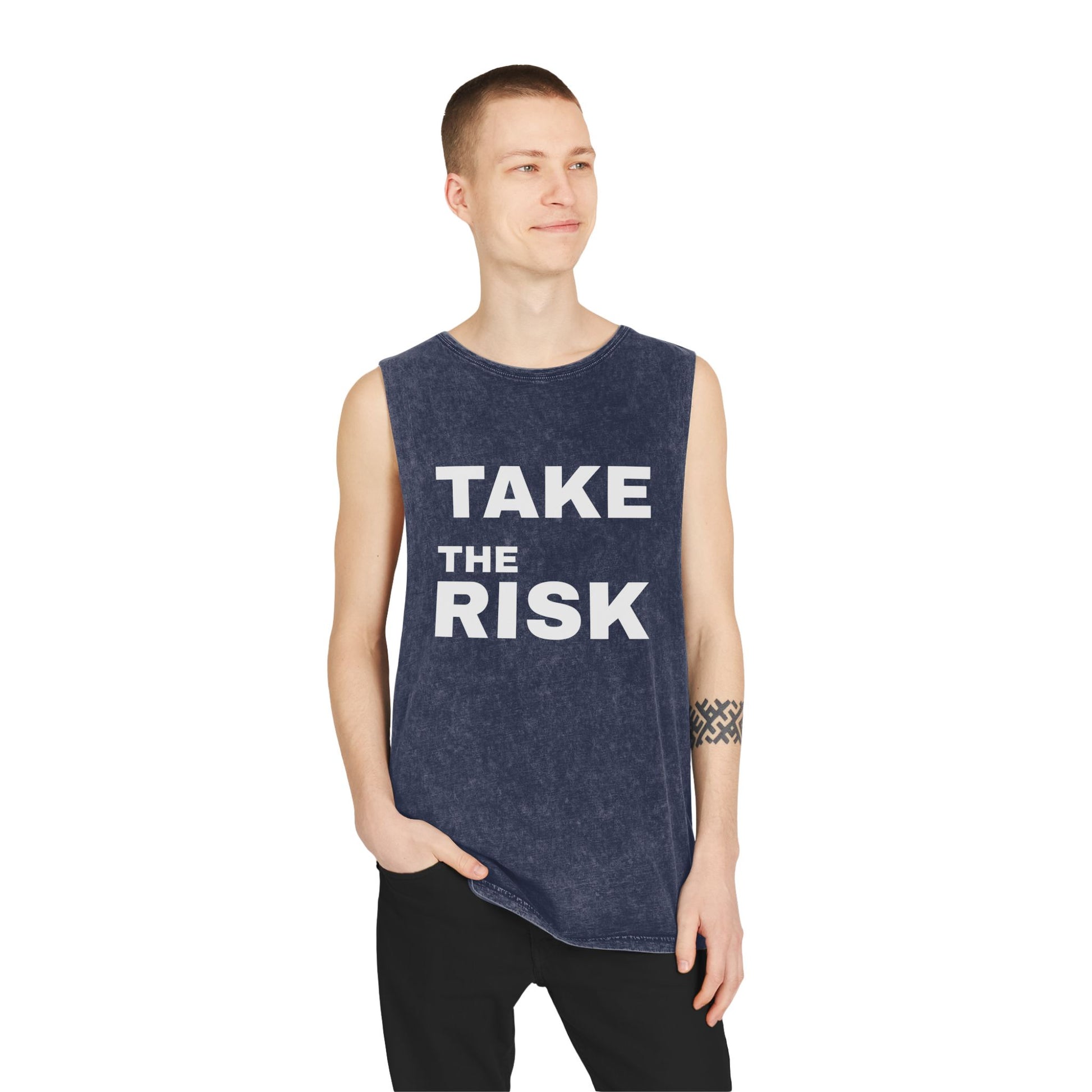 Unisex Stonewash Tank Top | OKEYCITY