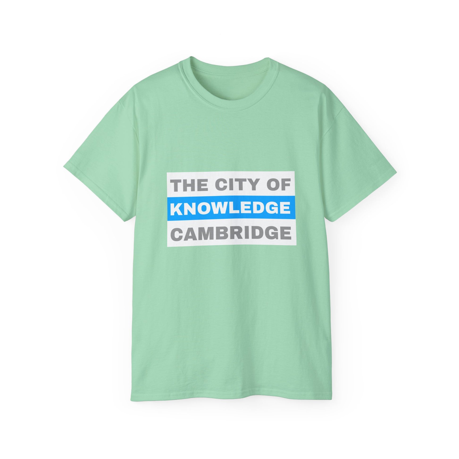 Unisex Ultra Cotton Tee with cambridge city Design | OKEYCITY