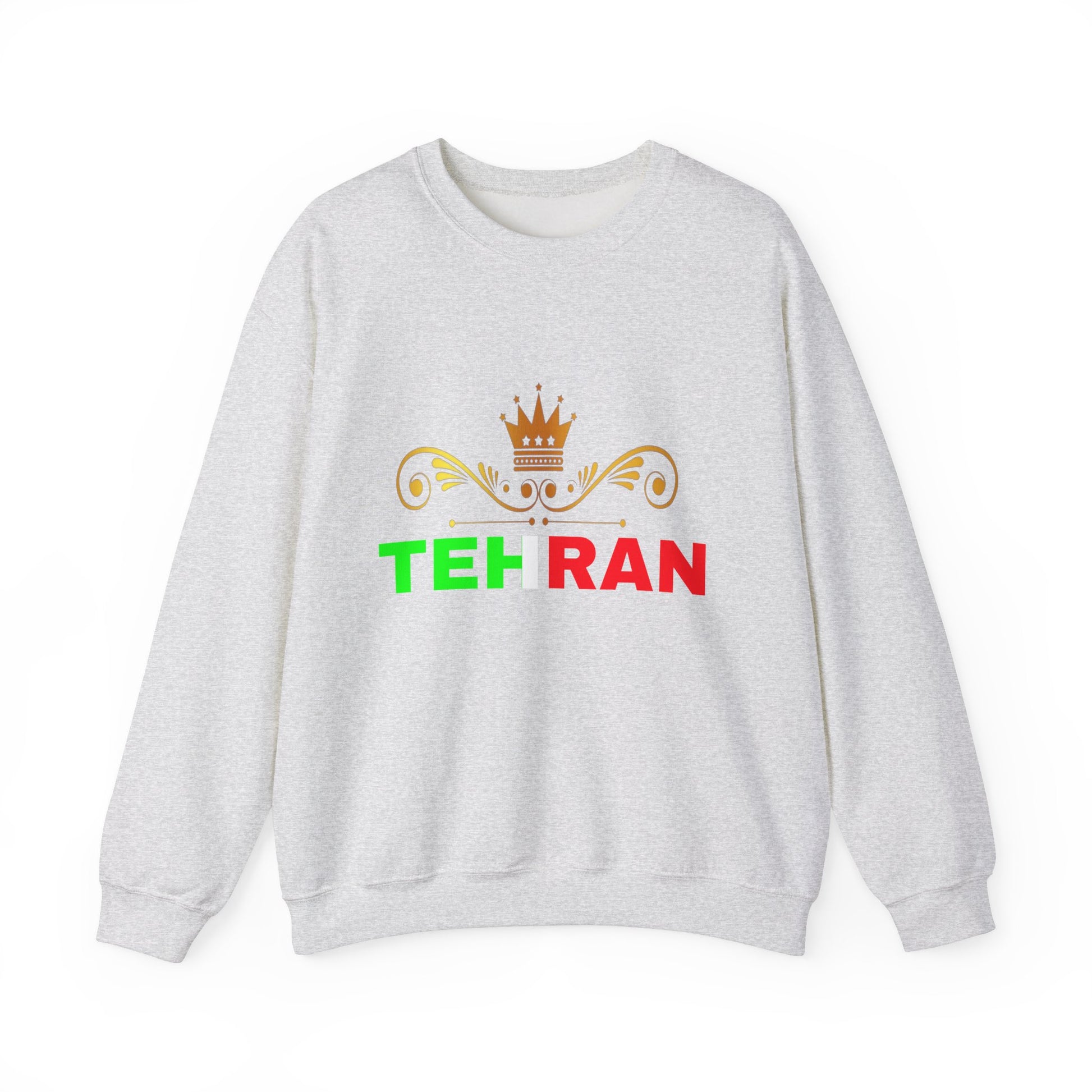 Unisex Heavy Blend™ Crewneck Sweatshirt With Tehran Design | OKEYCITY