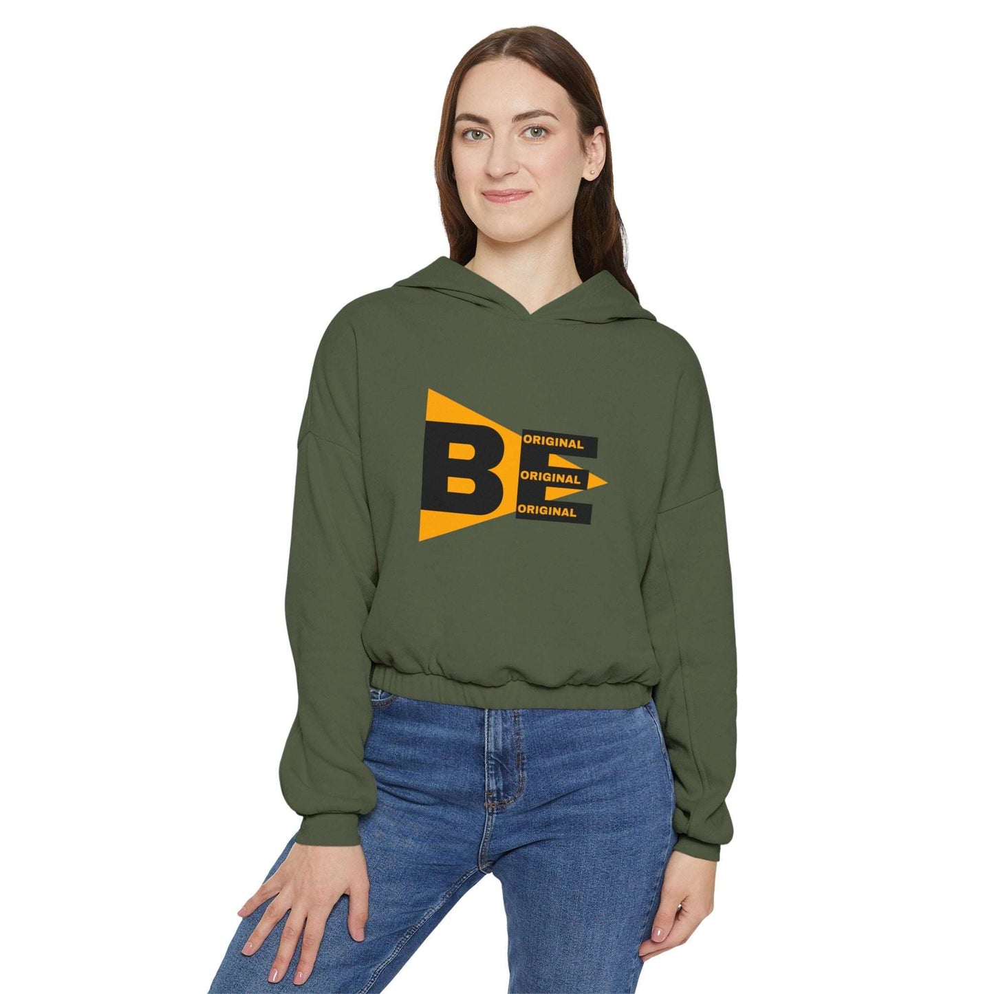 Women's Cinched Bottom Hoodie | OKEYCITY