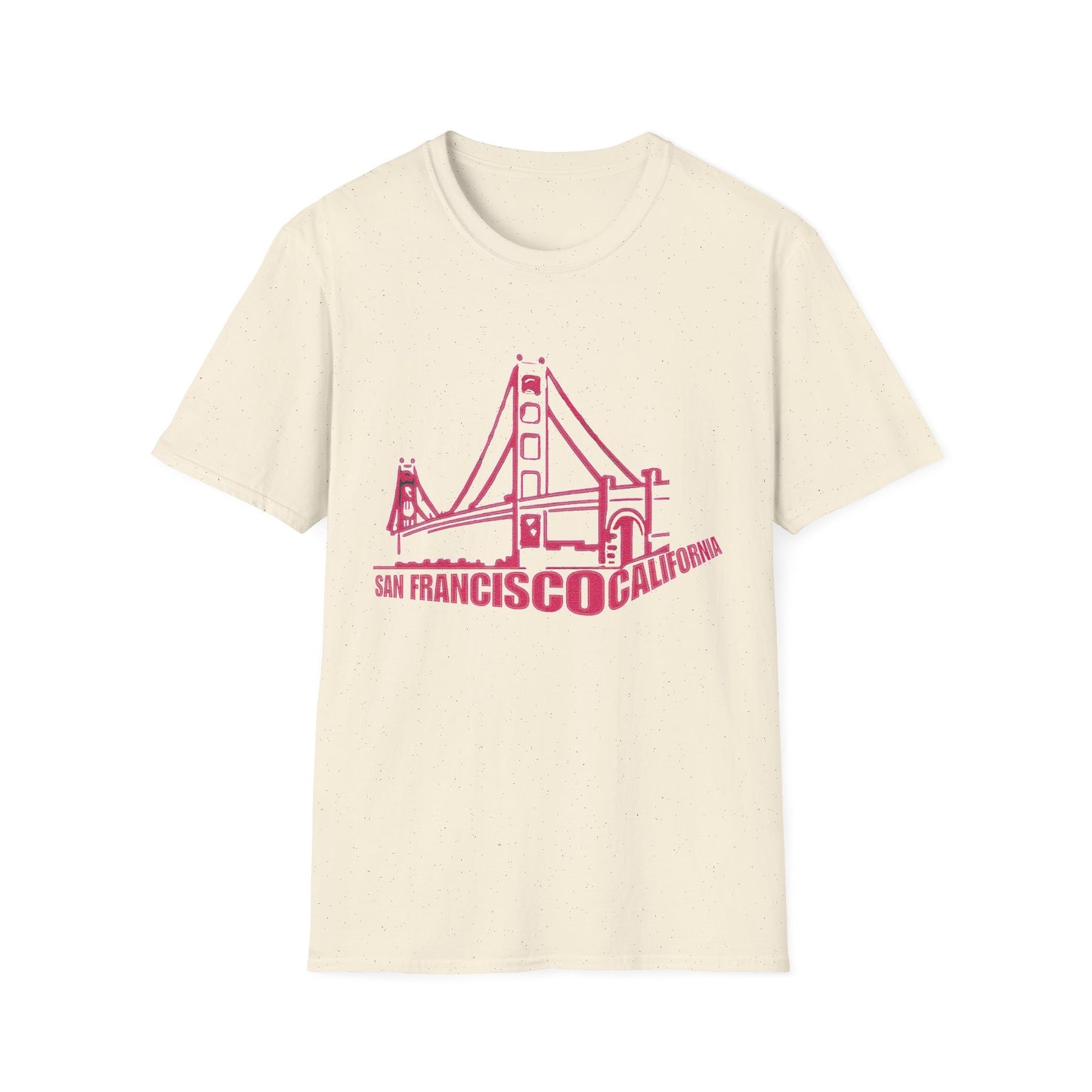 Unisex Softstyle T-Shirt with San Francisco Design | OKEYCITY