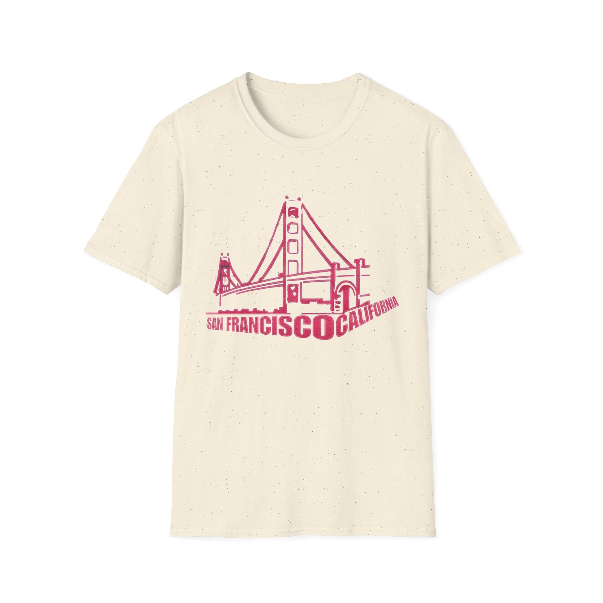 Unisex Softstyle T-Shirt with San Francisco Design | OKEYCITY