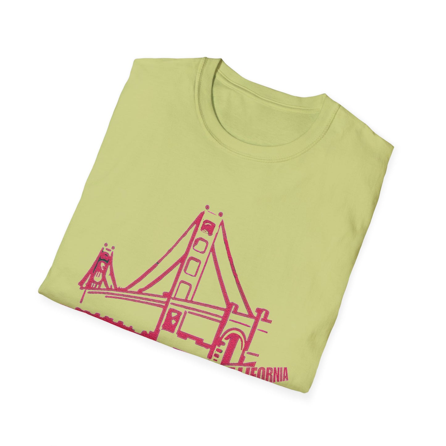 Unisex Softstyle T-Shirt with San Francisco Design | OKEYCITY