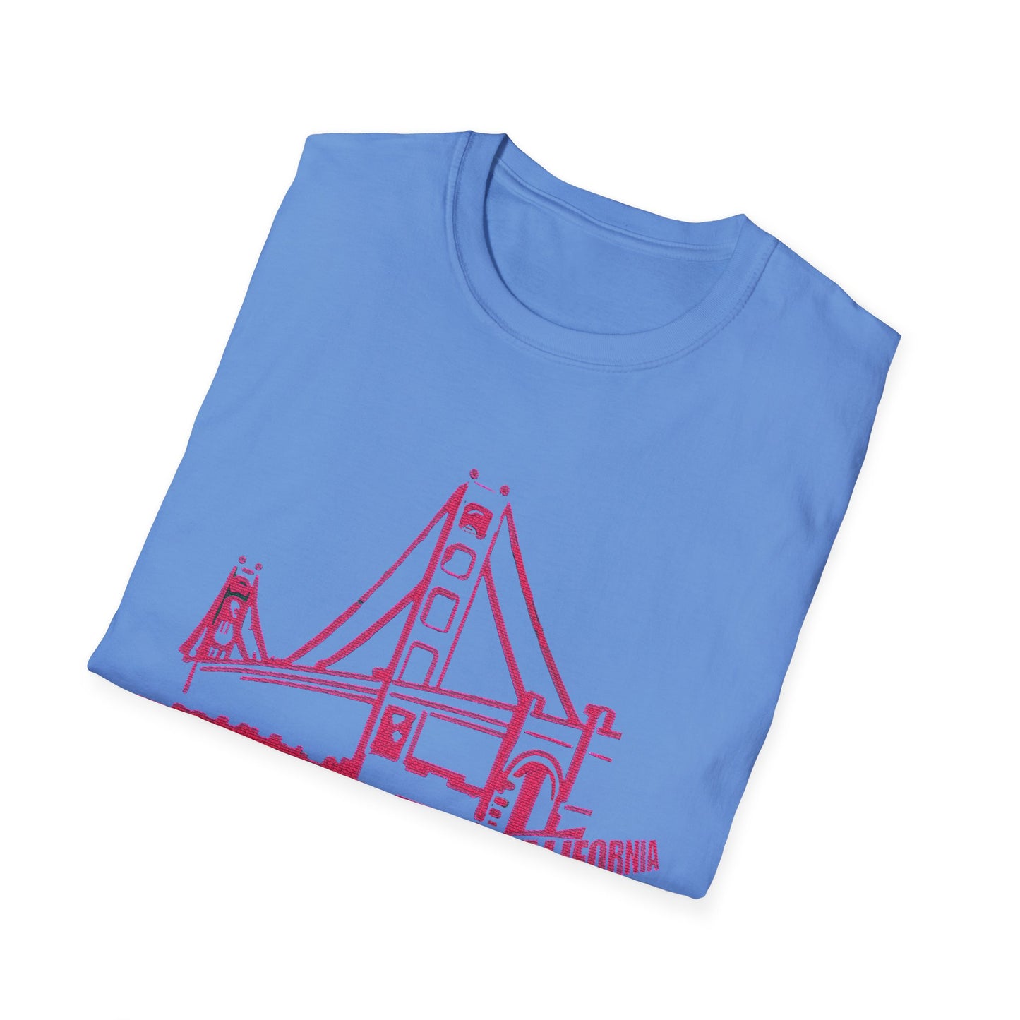 Unisex Softstyle T-Shirt with San Francisco Design | OKEYCITY