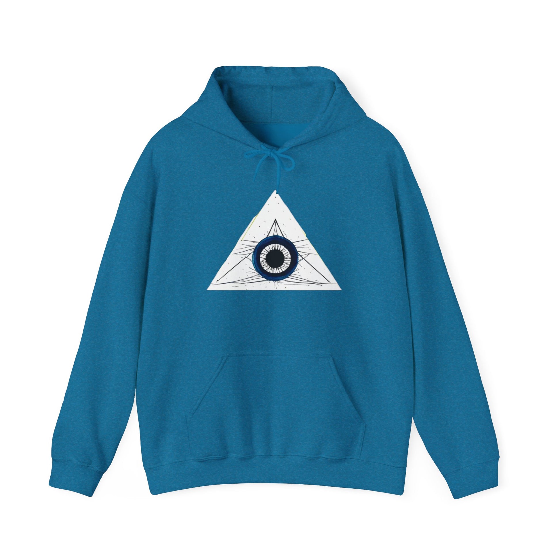 Unisex Heavy Blend™ Hooded Sweatshirt illuminati ِDesign | OKEYCITY