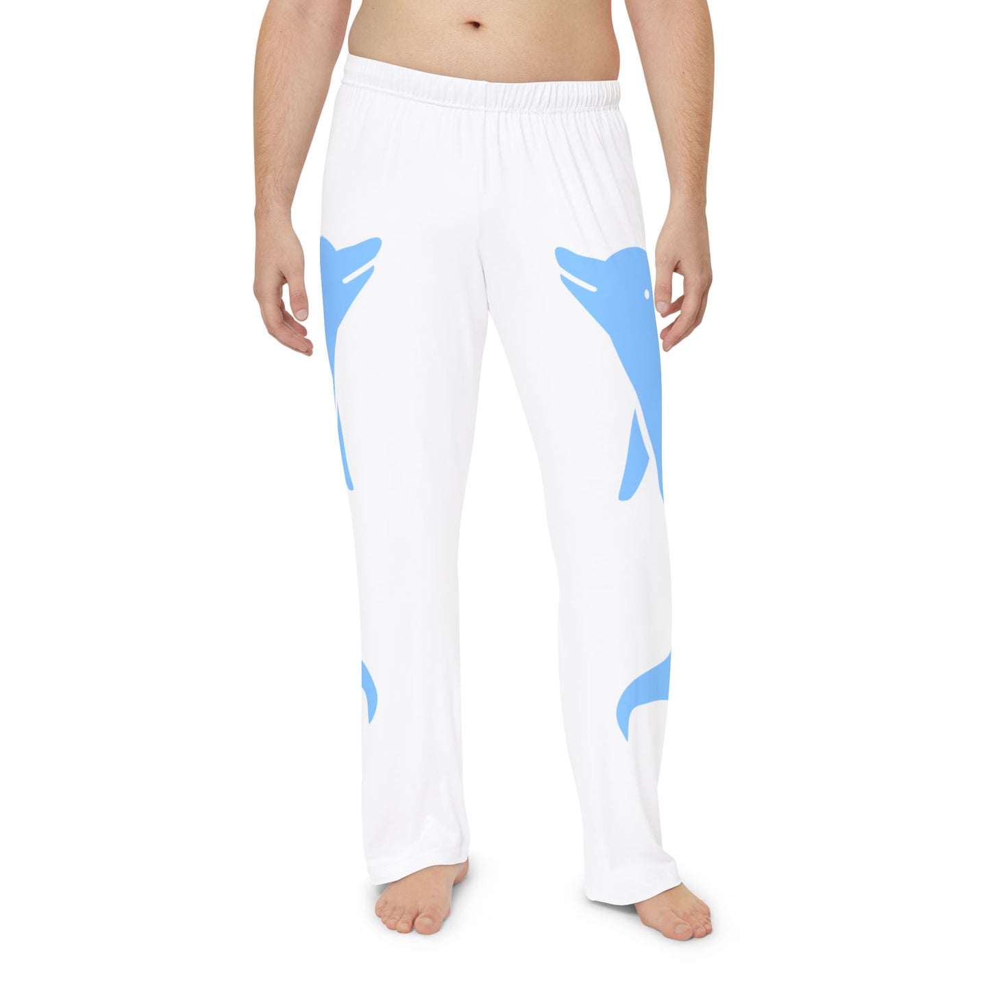 Men's Pajama Pants with Dolphin Design | OKEYCITY