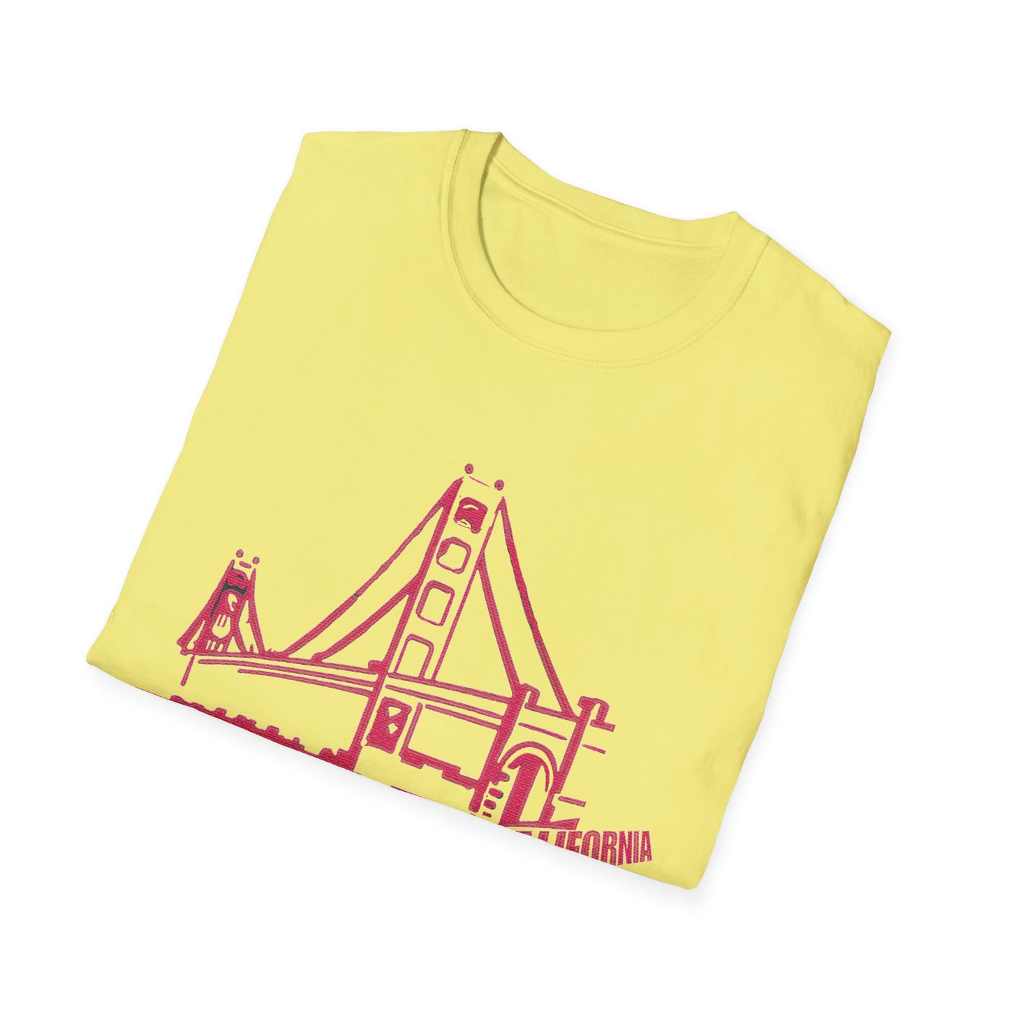 Unisex Softstyle T-Shirt with San Francisco Design | OKEYCITY