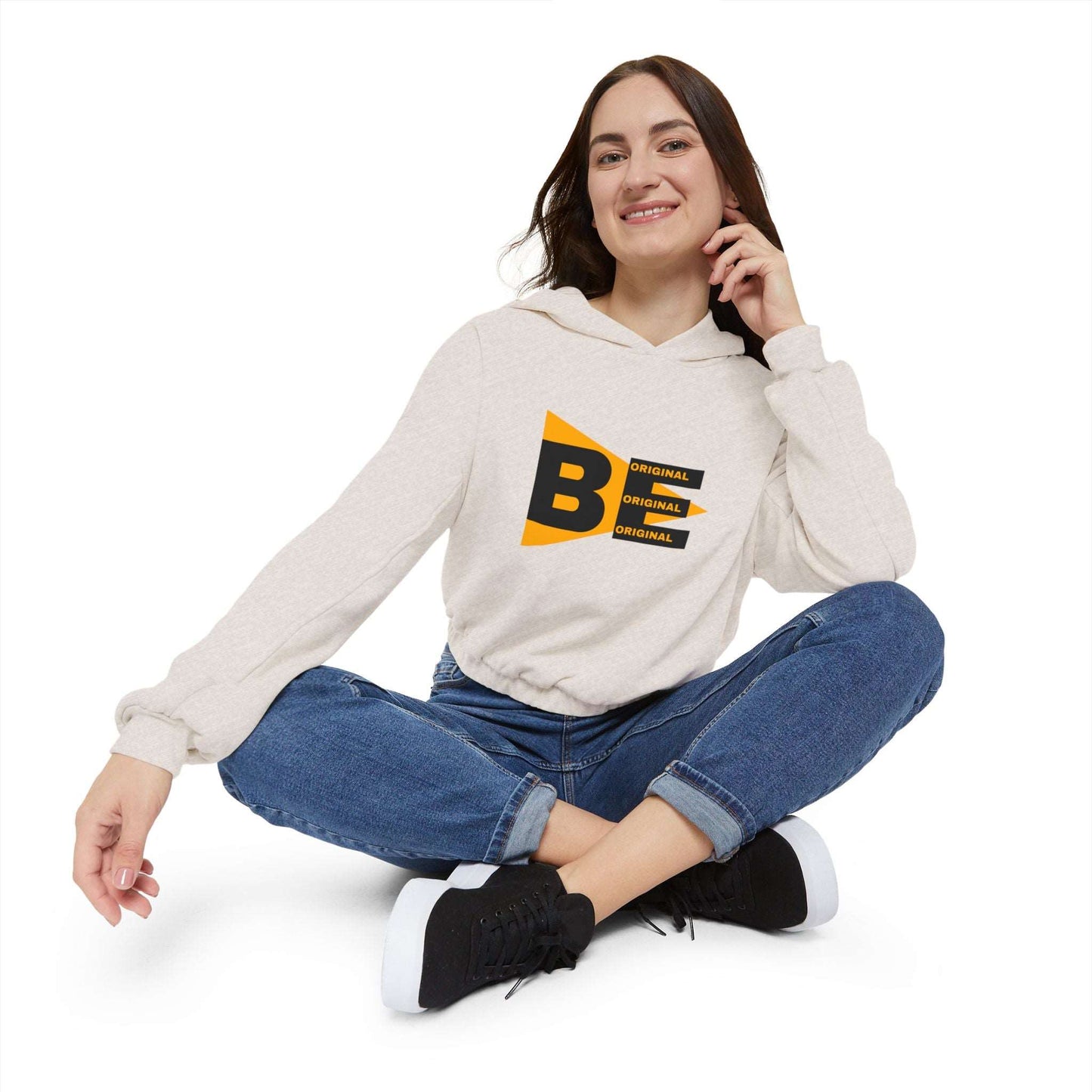 Women's Cinched Bottom Hoodie | OKEYCITY