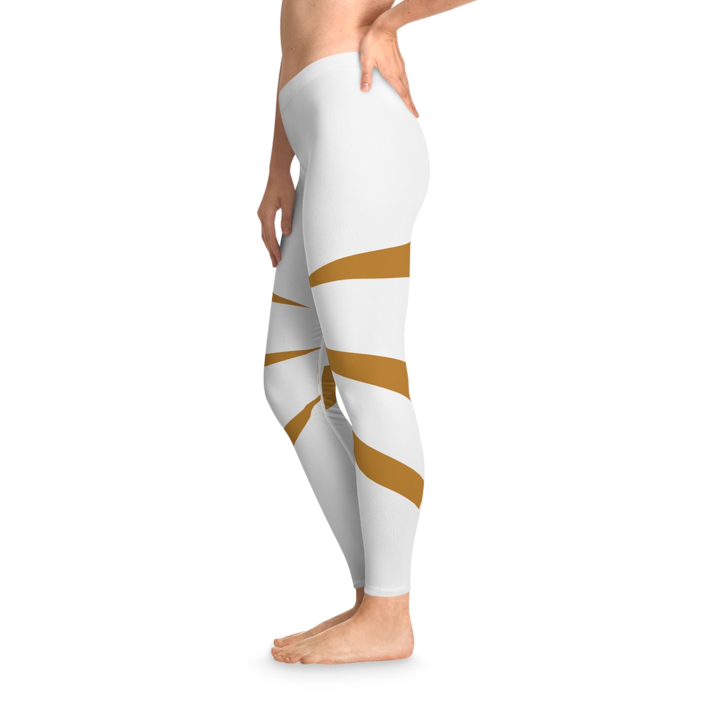 Stretchy Leggings with graphic Design | OKEYCITY