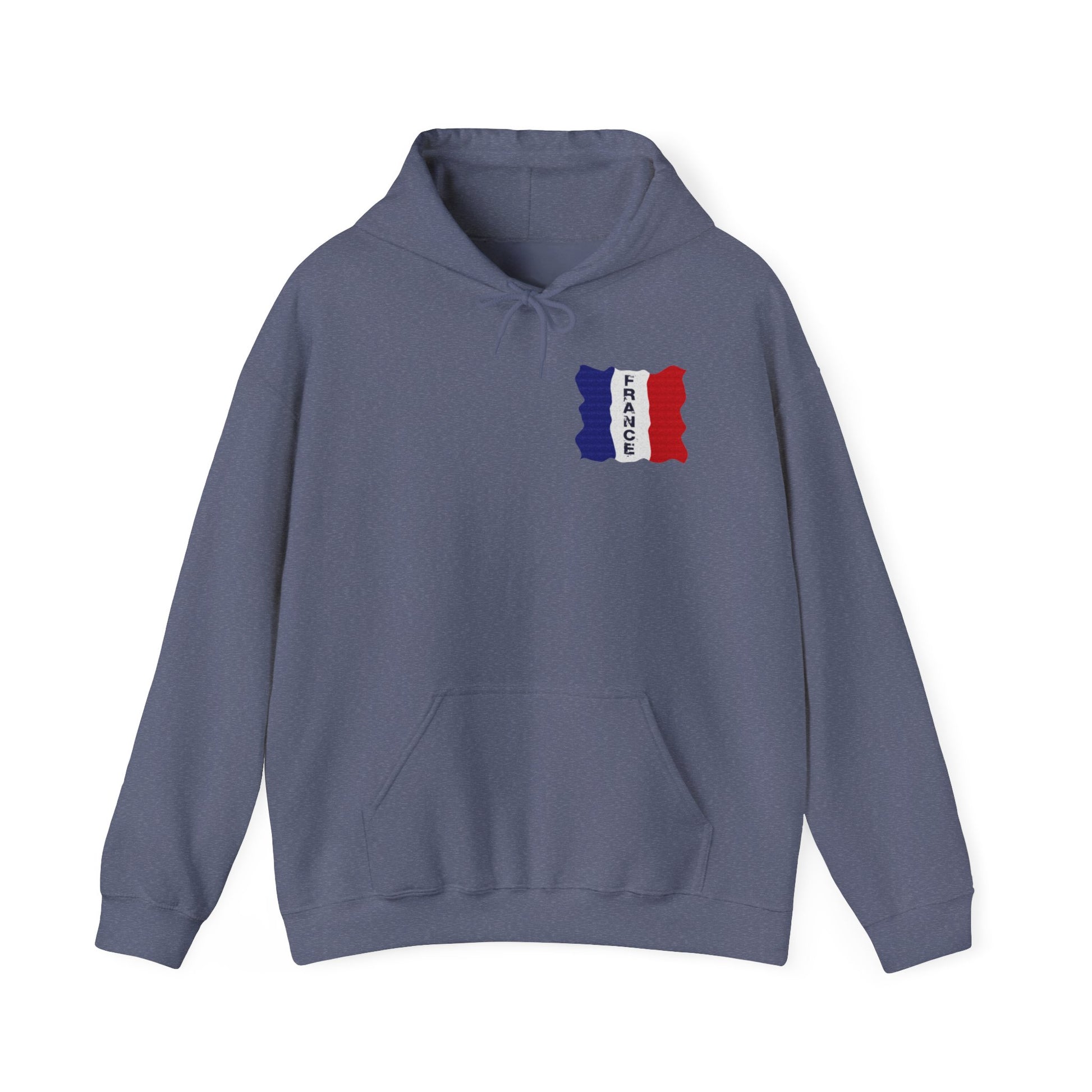 Unisex Heavy Blend™ Hooded Sweatshirt with flag france design | OKEYCITY