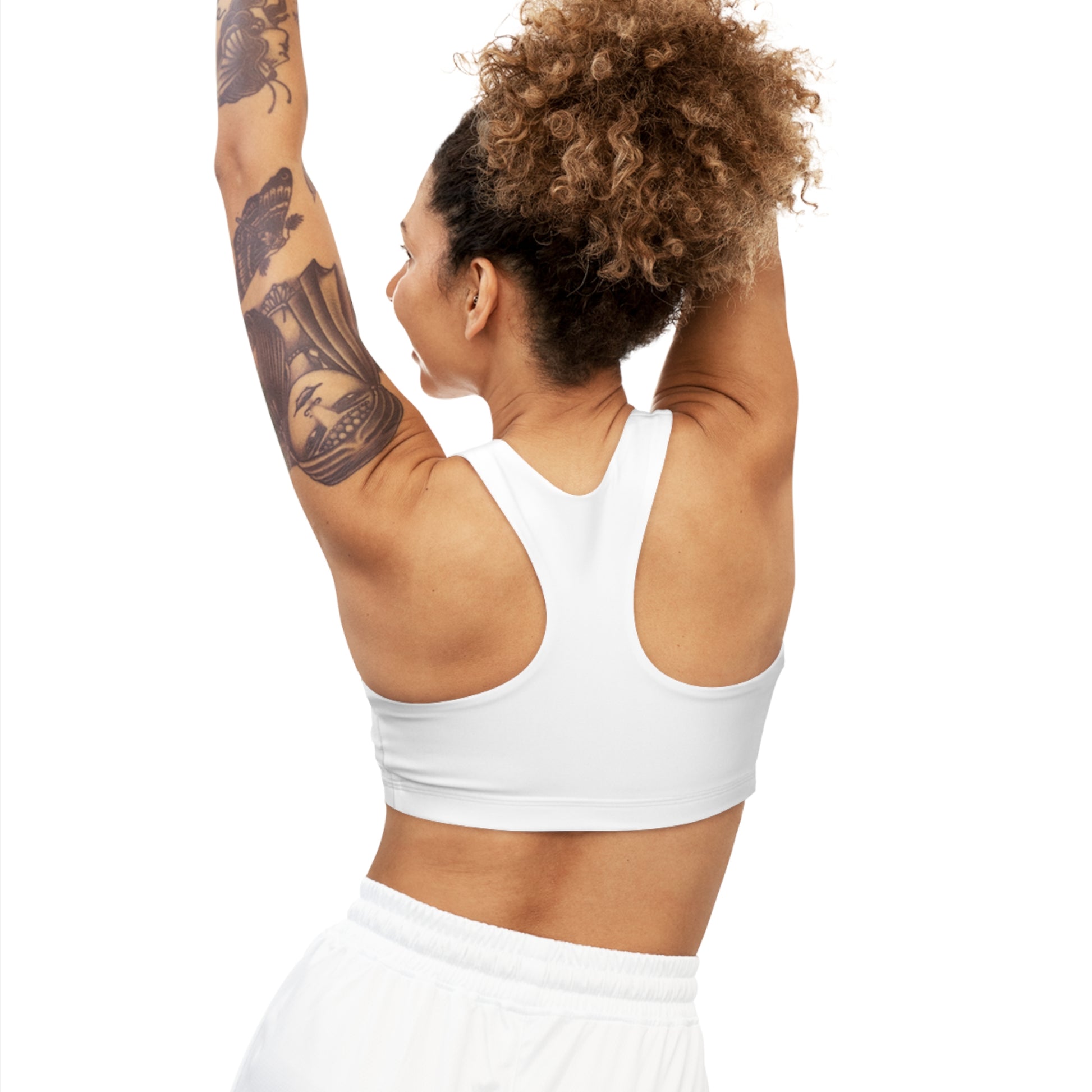 Seamless Sports Bra (AOP) with Dragon Design | OKEYCITY