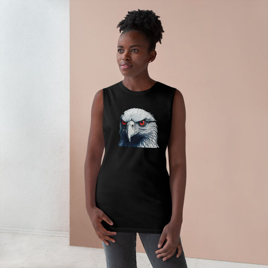 Unisex Barnard Tank with Eagle Design | OKEYCITY