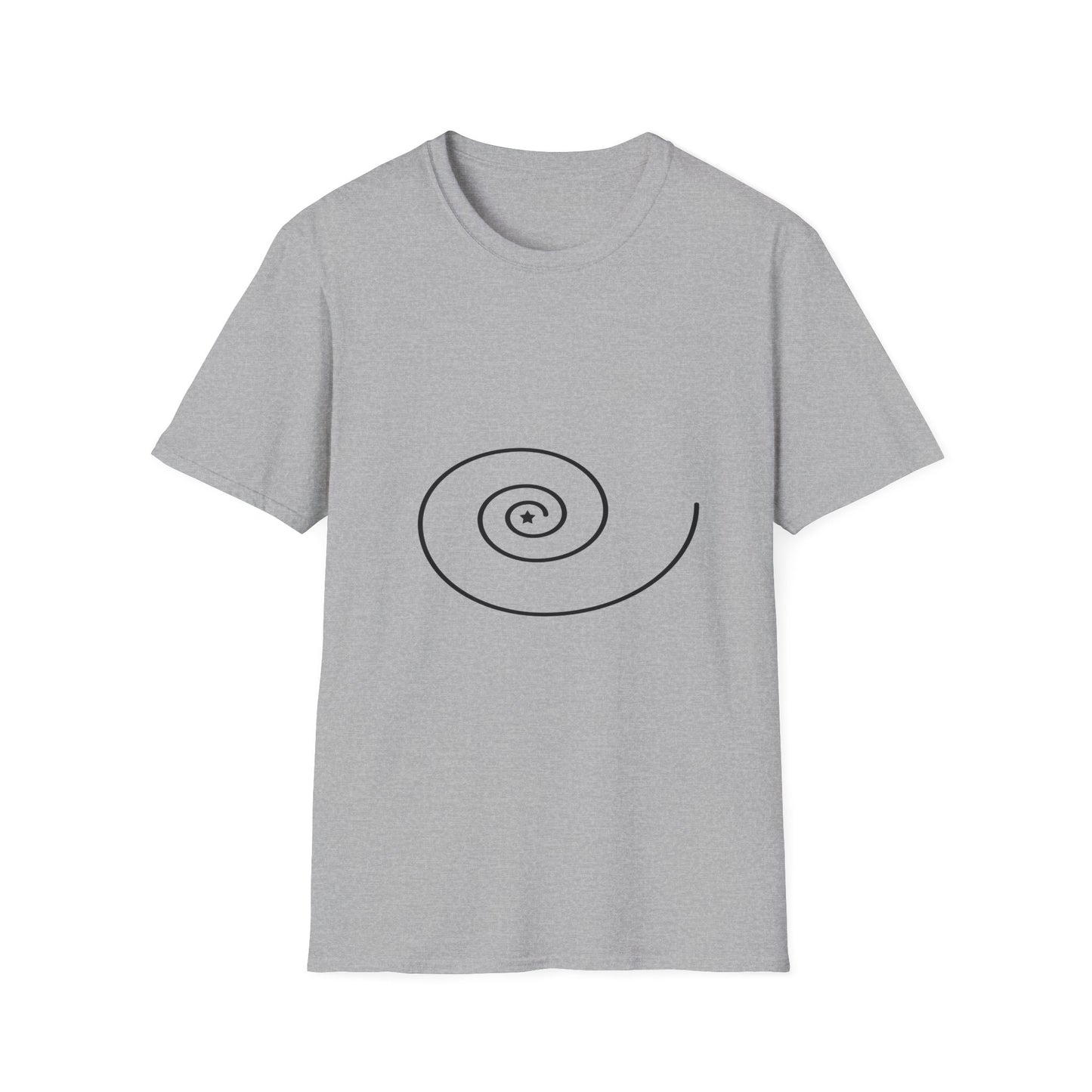 Unisex Softstyle T-Shirt With the golden ratio design | OKEYCITY