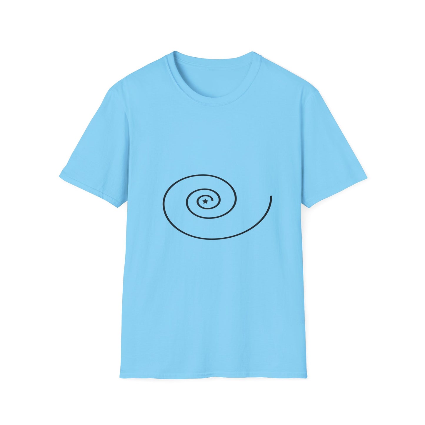 Unisex Softstyle T-Shirt With the golden ratio design | OKEYCITY