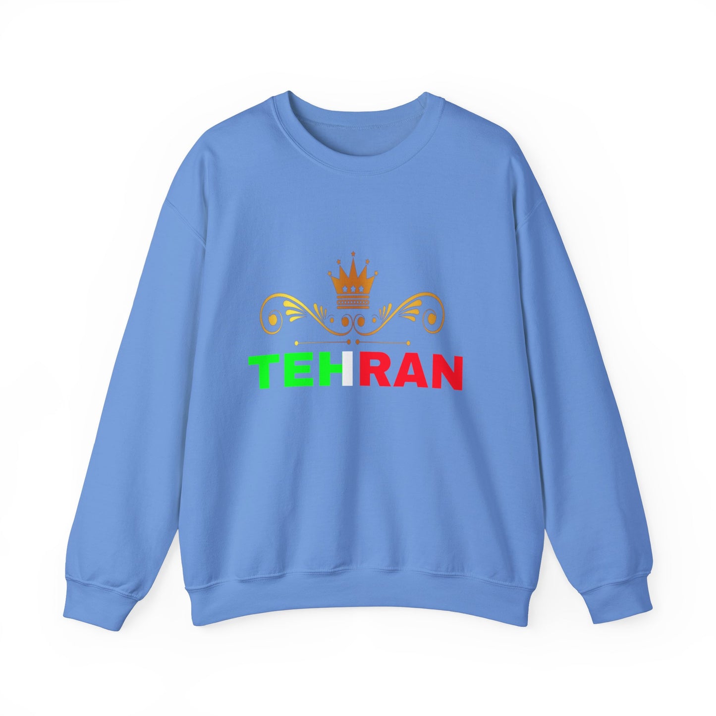 Unisex Heavy Blend™ Crewneck Sweatshirt With Tehran Design | OKEYCITY