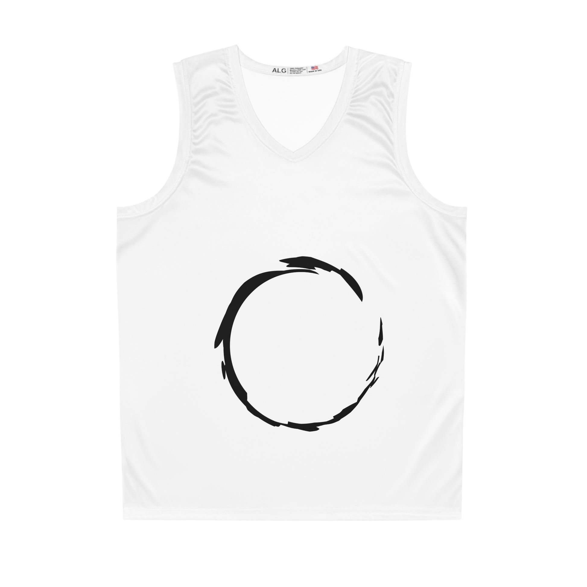 Basketball Jersey with black circle Design | OKEYCITY