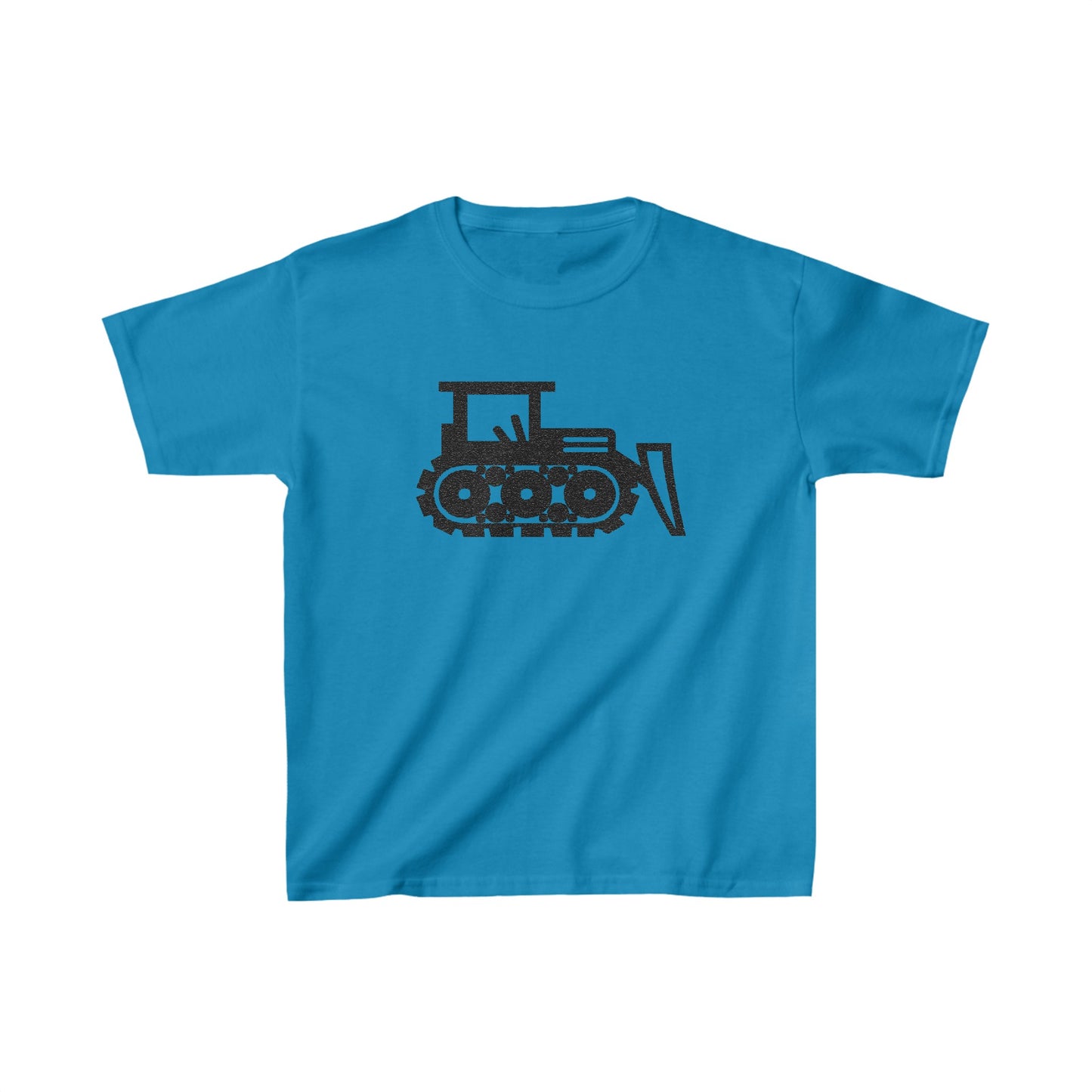 Kids Heavy Cotton™ Tee with vector crane Design | OKEYCITY