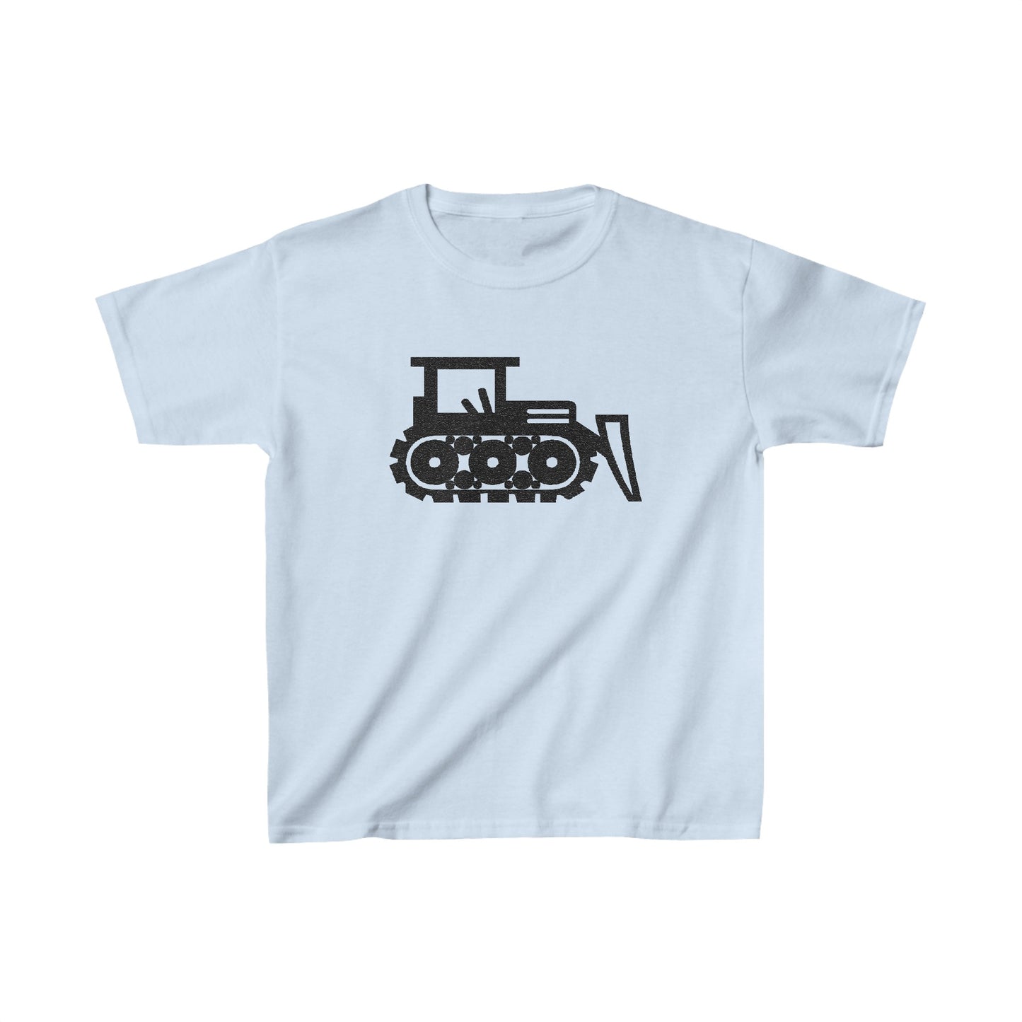 Kids Heavy Cotton™ Tee with vector crane Design | OKEYCITY