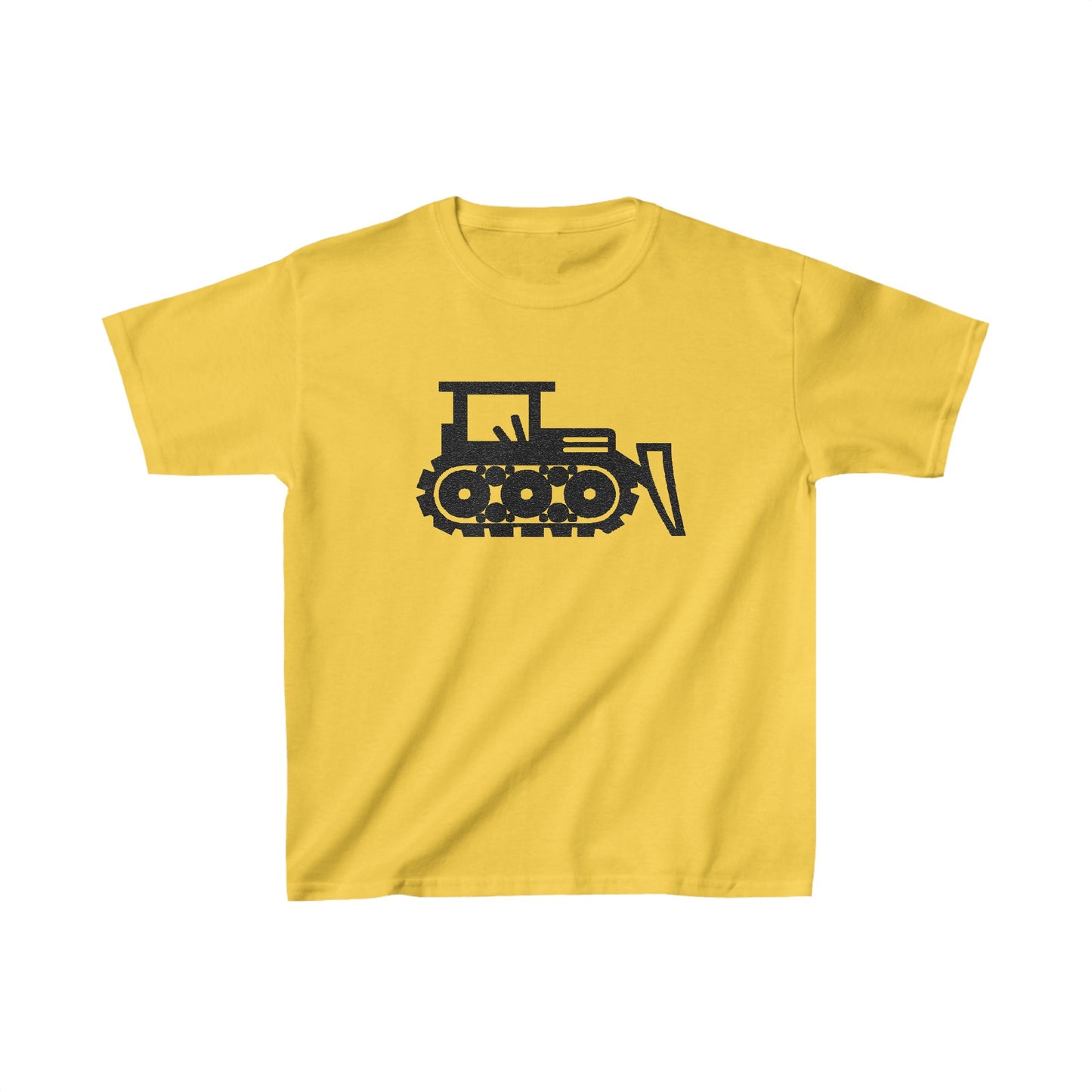 Kids Heavy Cotton™ Tee with vector crane Design | OKEYCITY