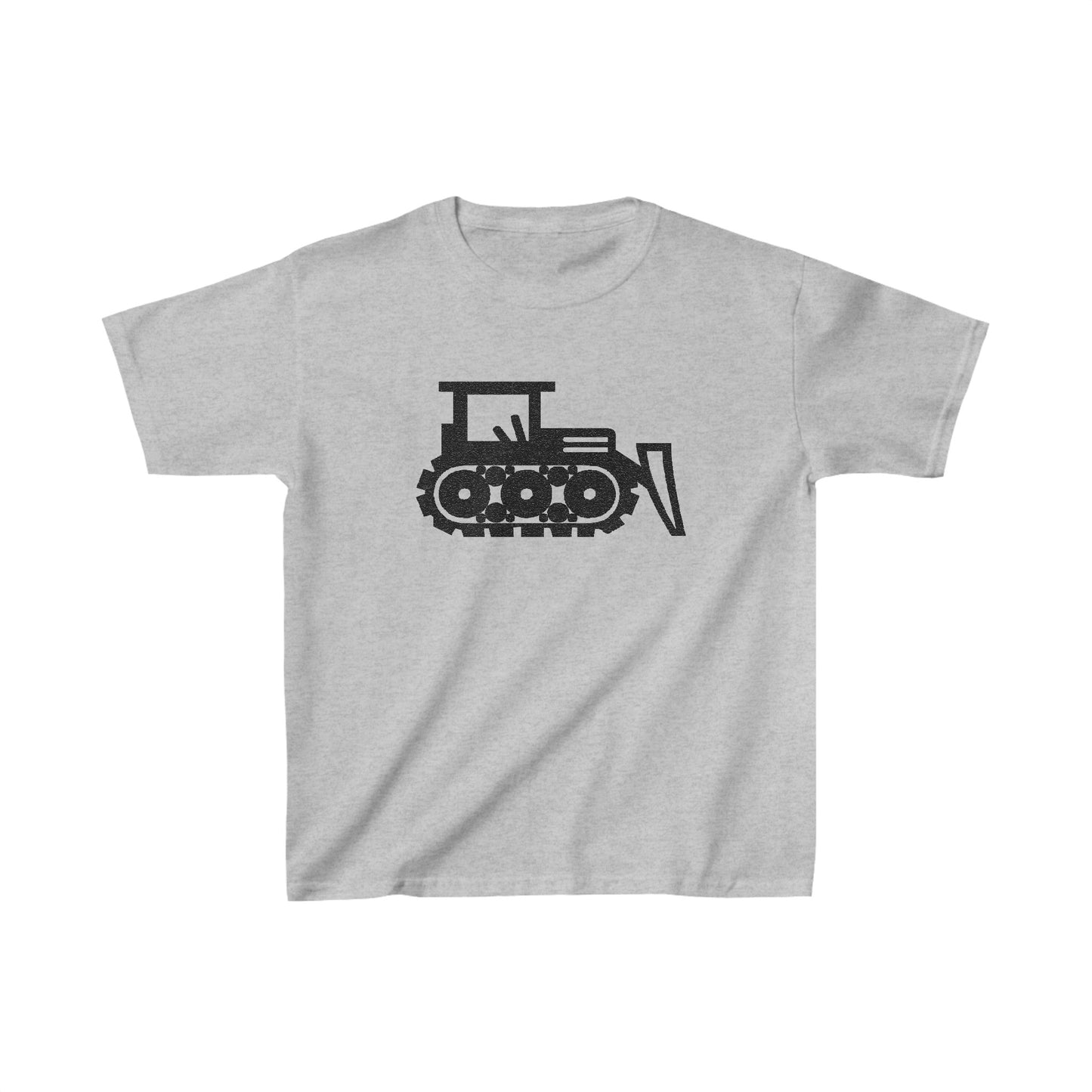 Kids Heavy Cotton™ Tee with vector crane Design | OKEYCITY