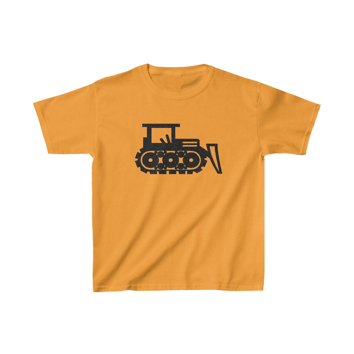 Kids Heavy Cotton™ Tee with vector crane Design | OKEYCITY