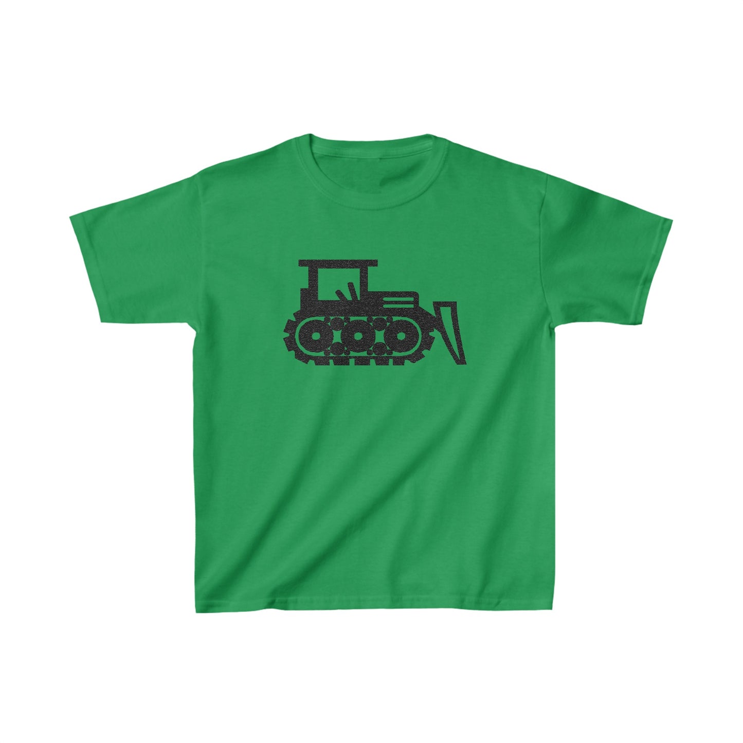 Kids Heavy Cotton™ Tee with vector crane Design | OKEYCITY