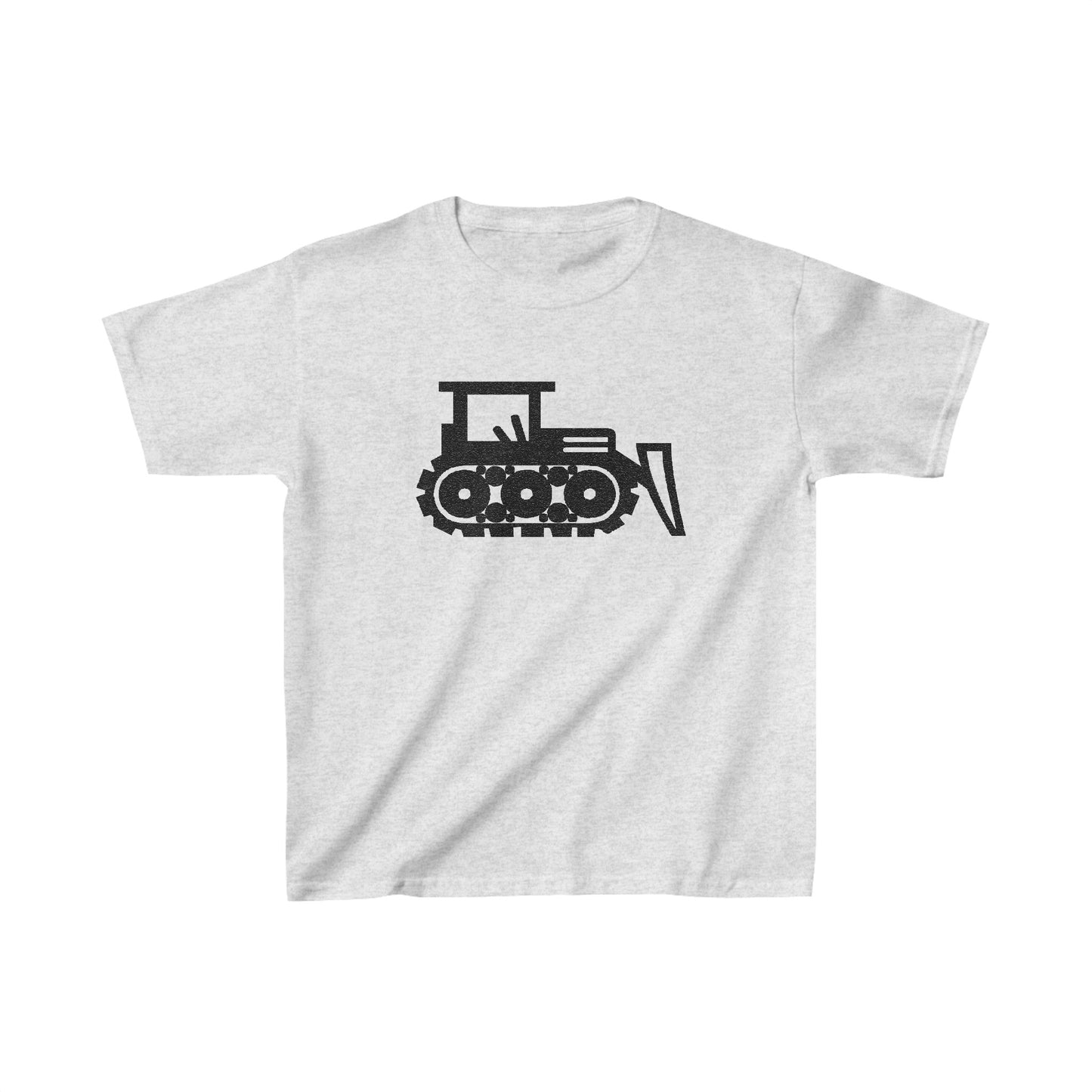 Kids Heavy Cotton™ Tee with vector crane Design | OKEYCITY