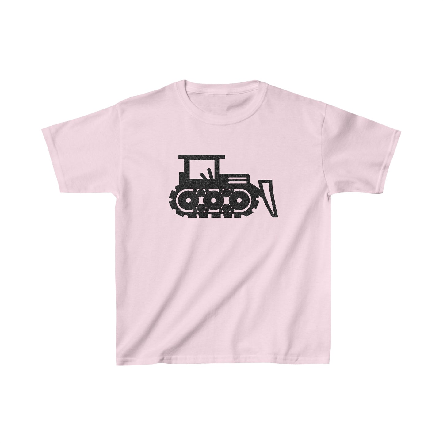 Kids Heavy Cotton™ Tee with vector crane Design | OKEYCITY