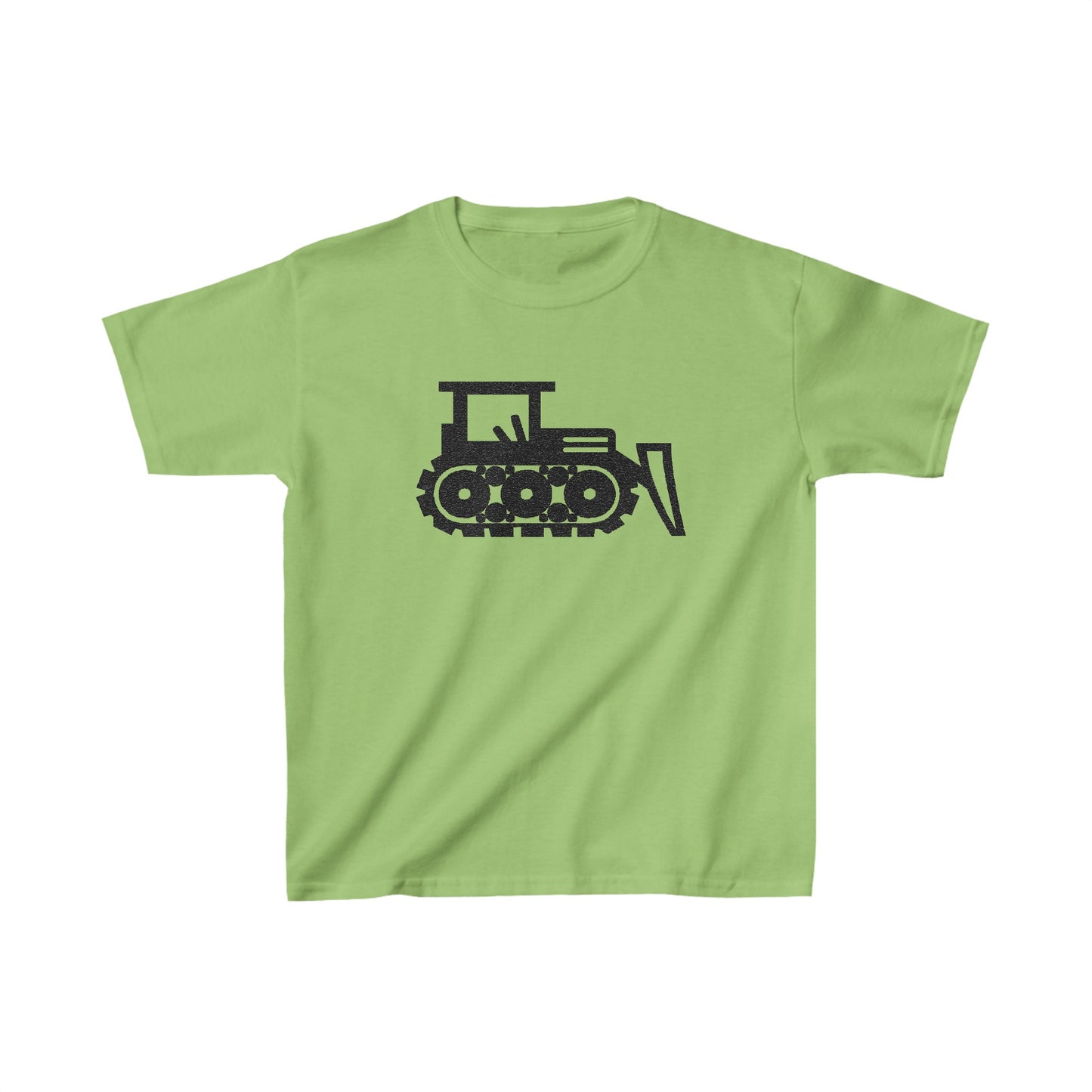 Kids Heavy Cotton™ Tee with vector crane Design | OKEYCITY